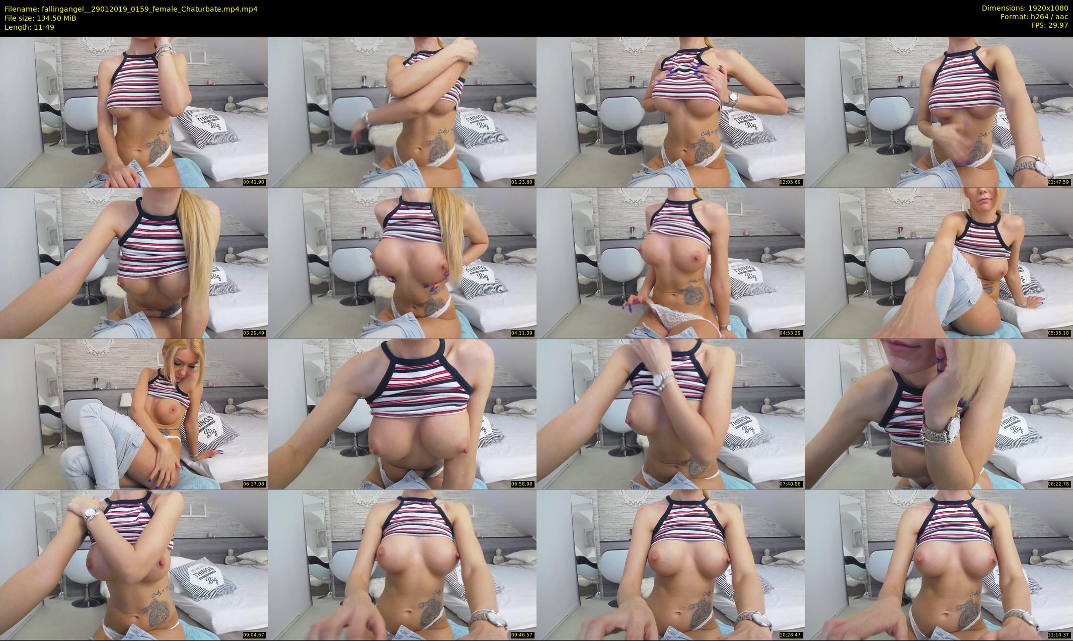 fallingangel_ — 12 minute Chaturbate female cam show recording, 1080p, Jan 29, 2019