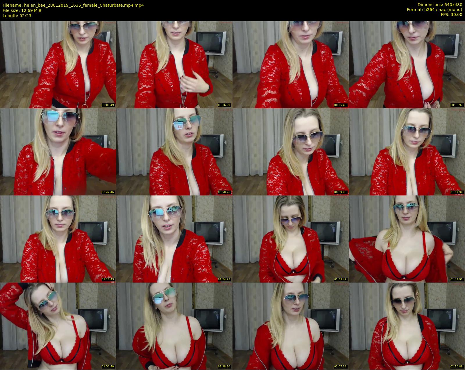 helen_bee — 3 minute Chaturbate female cam show recording, 480p, Jan 28, 2019