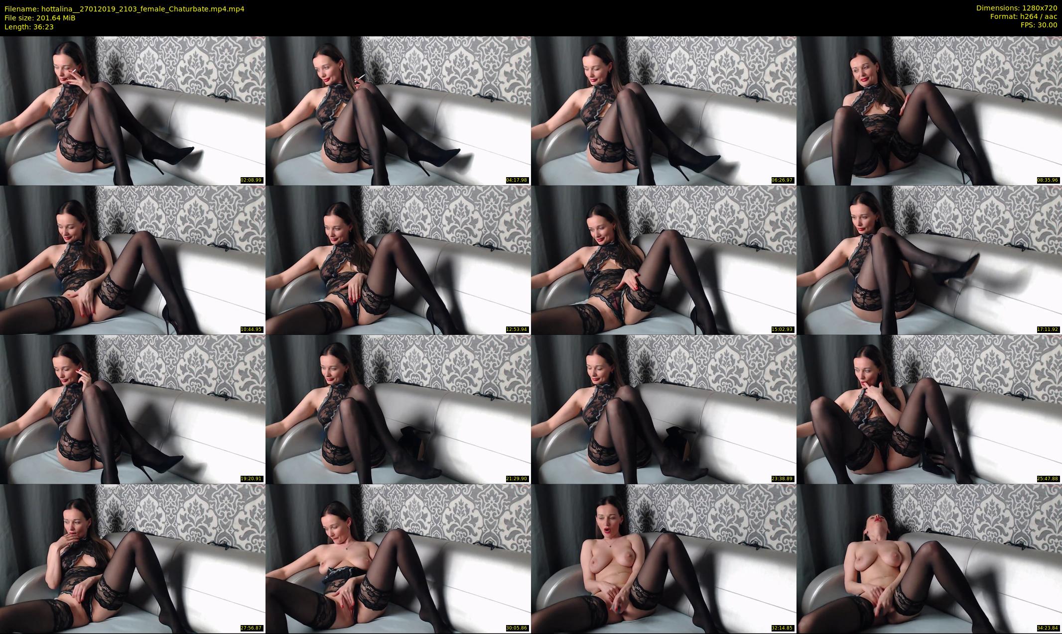 hottalina_ — 37 minute Chaturbate female cam show recording, 720p, Jan 27, 2019