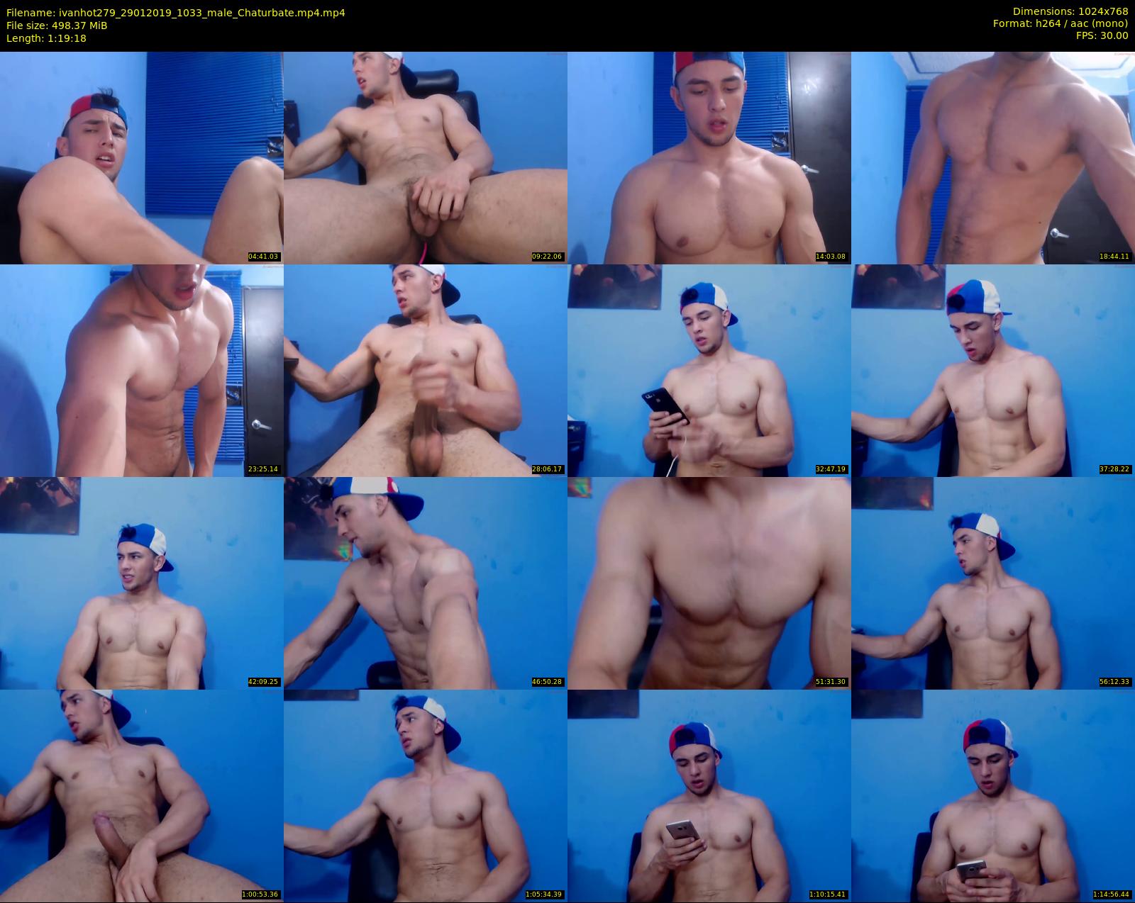 ivanhot279 — 80 minute Chaturbate male cam show recording, 720p, Jan 29, 2019