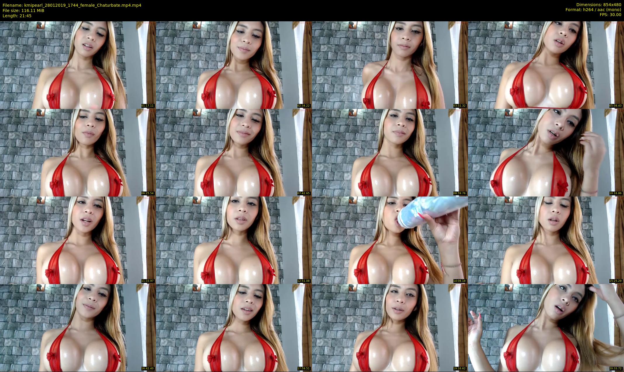kmipearl — 22 minute Chaturbate female cam show recording, 480p, Jan 28, 2019