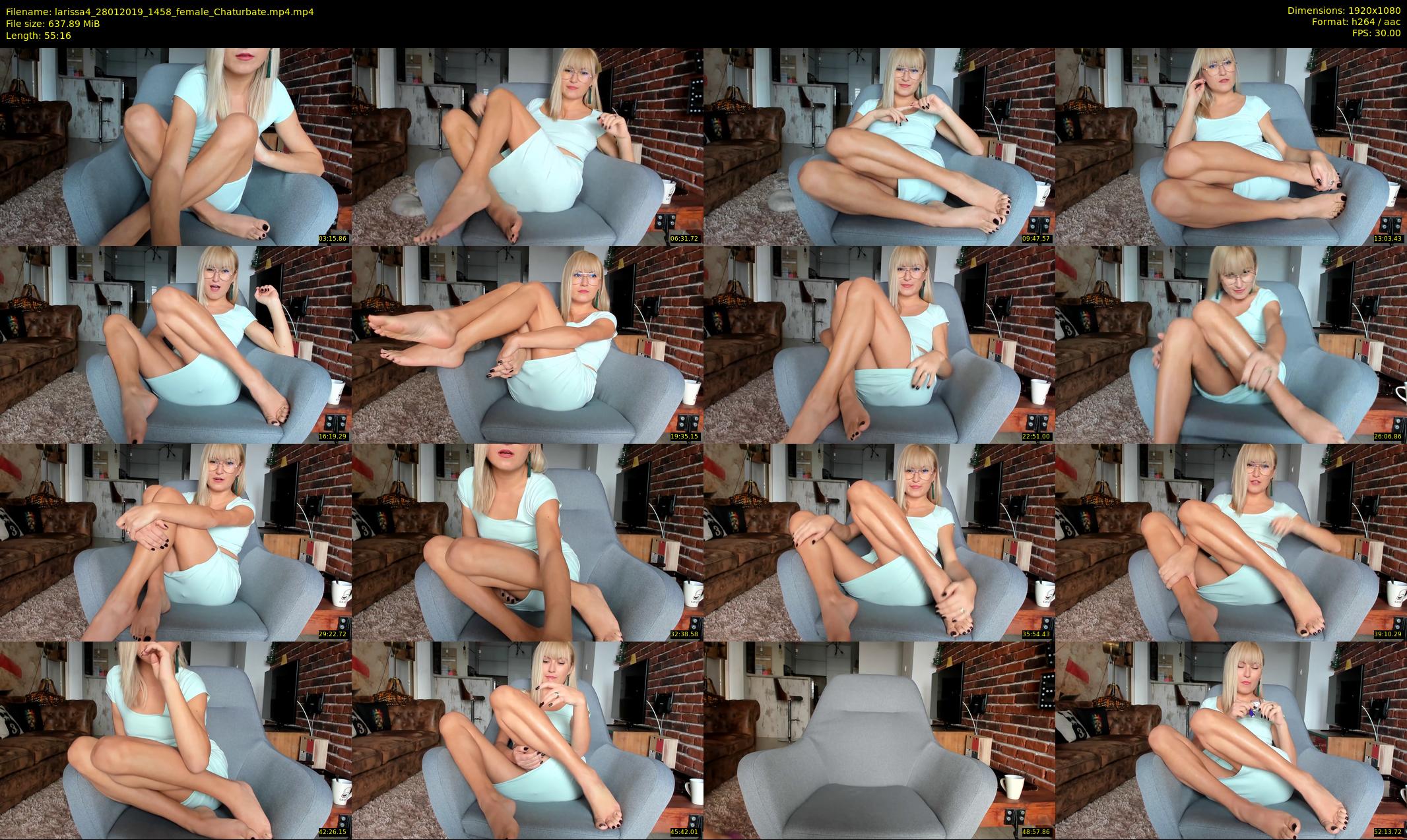 larissa4 — 56 minute Chaturbate female cam show recording, 1080p, Jan 28, 2019
