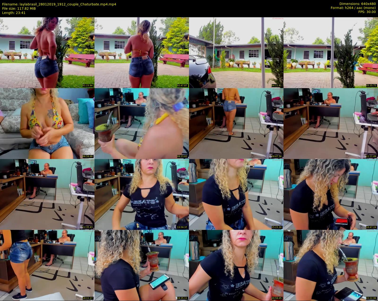 laylabrasil — 24 minute Chaturbate female cam show recording, 480p, Jan 28, 2019