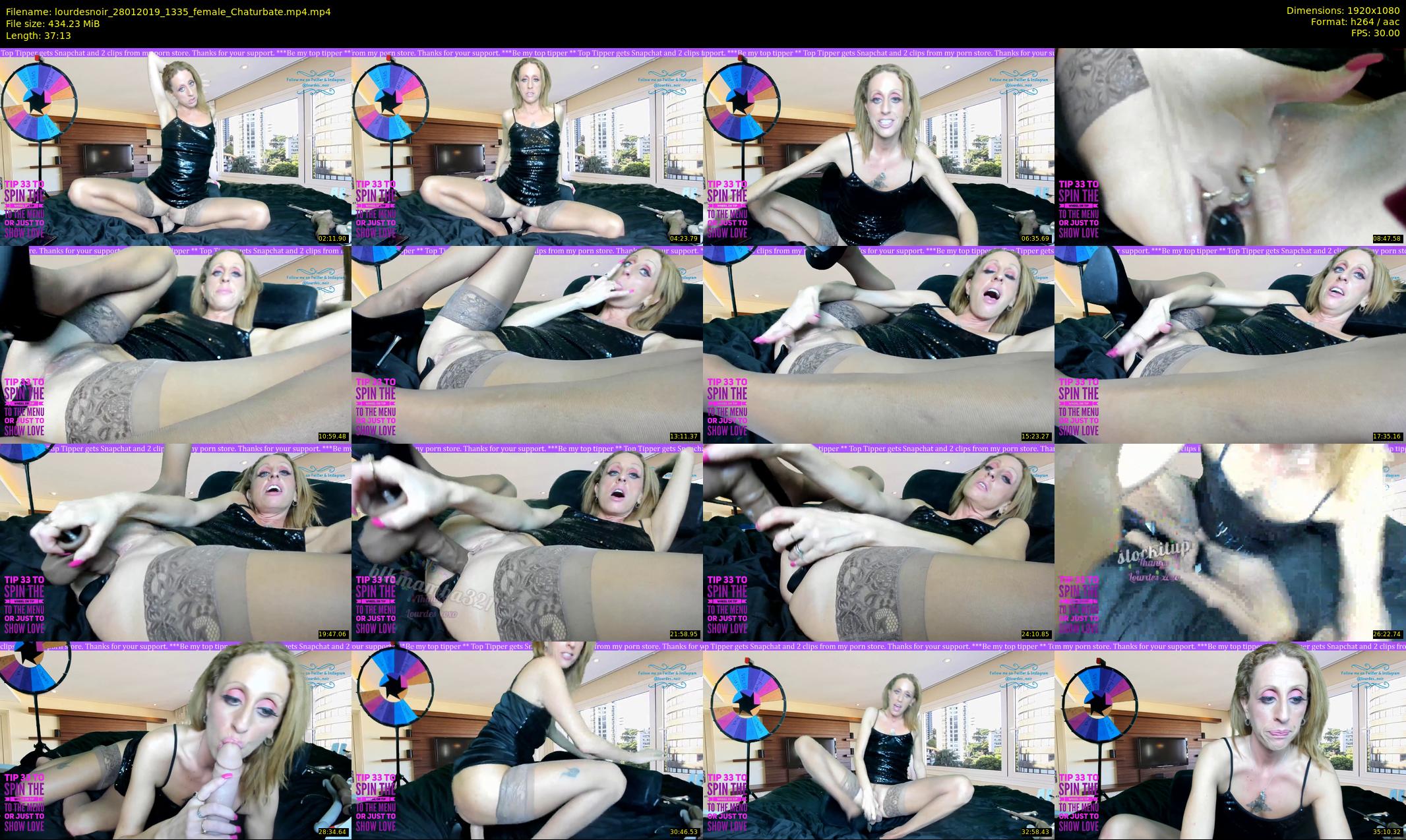 lourdesnoir — 38 minute Chaturbate female cam show recording, 1080p, Jan 28, 2019