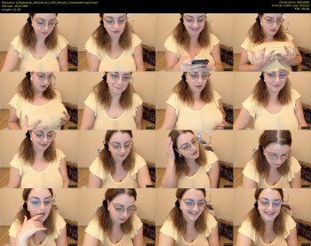 milkykandy — 12 minute Chaturbate female cam show recording, 480p, Jan 28, 2019