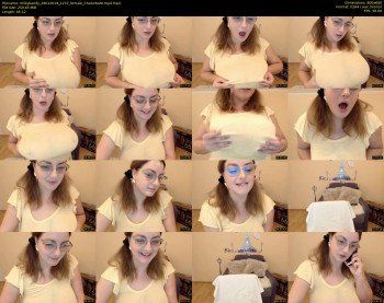 milkykandy — 47 minute Chaturbate female cam show recording, 480p, Jan 28, 2019