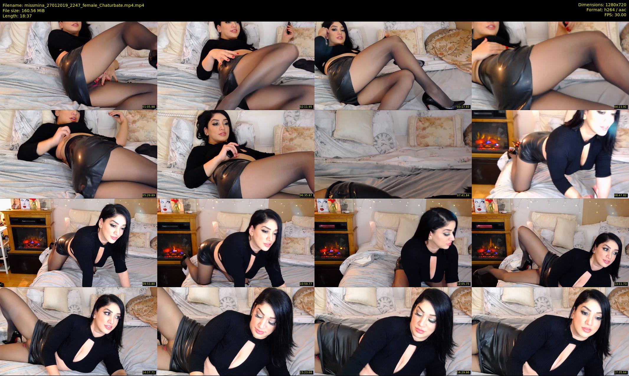 missmina — 19 minute Chaturbate female cam show recording, 720p, Jan 27, 2019