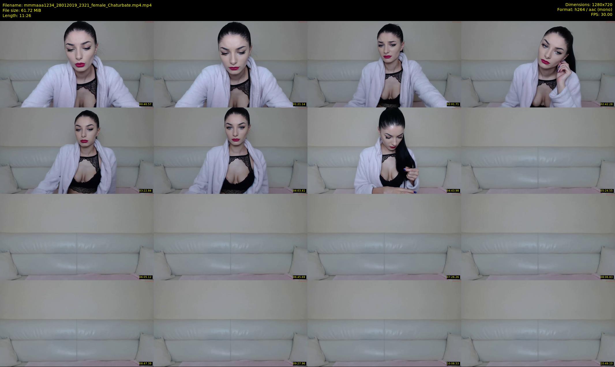 mmmaaa1234 — 12 minute Chaturbate female cam show recording, 720p, Jan 28, 2019