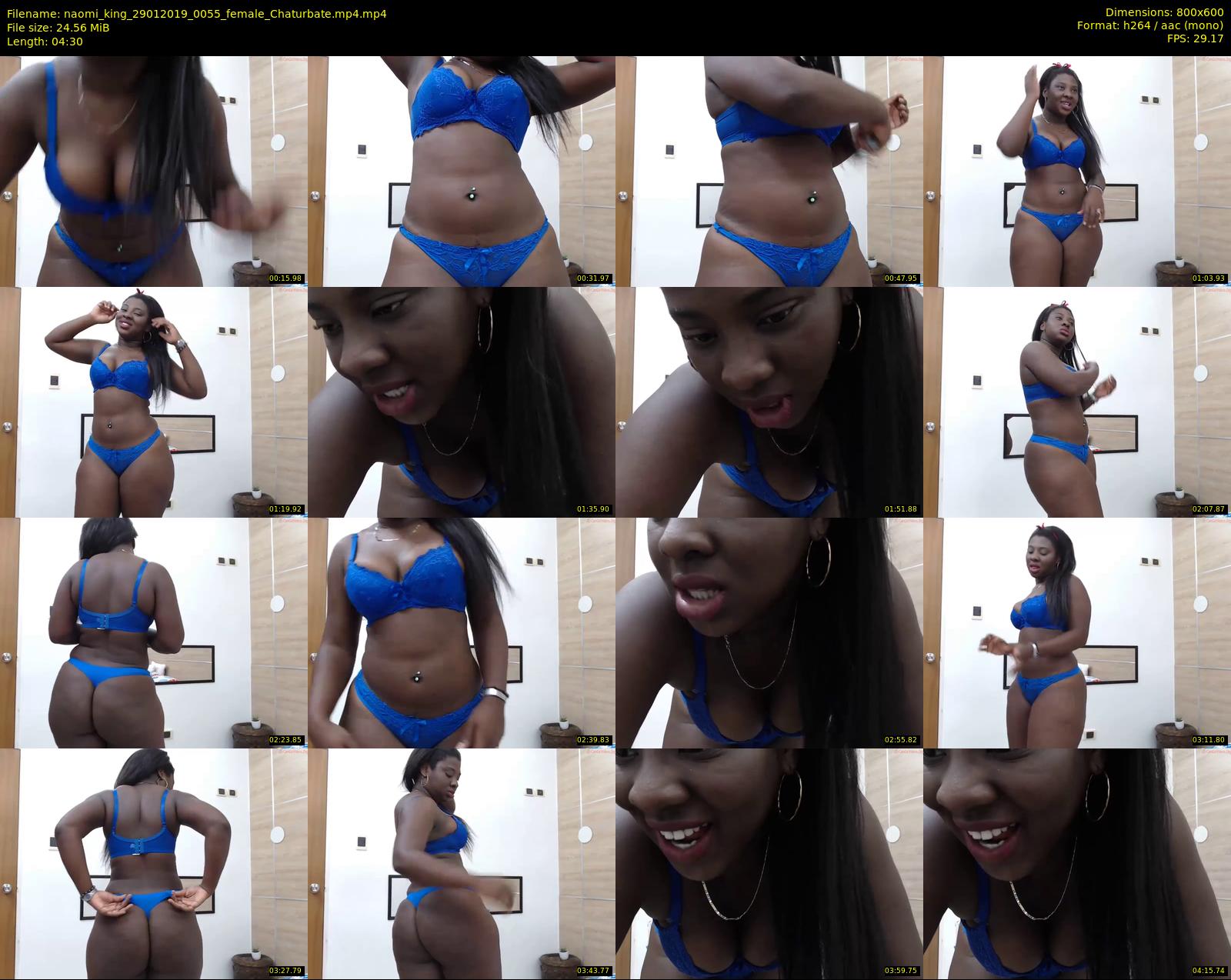 naomi_king — 5 minute Chaturbate female cam show recording, 480p, Jan 29, 2019