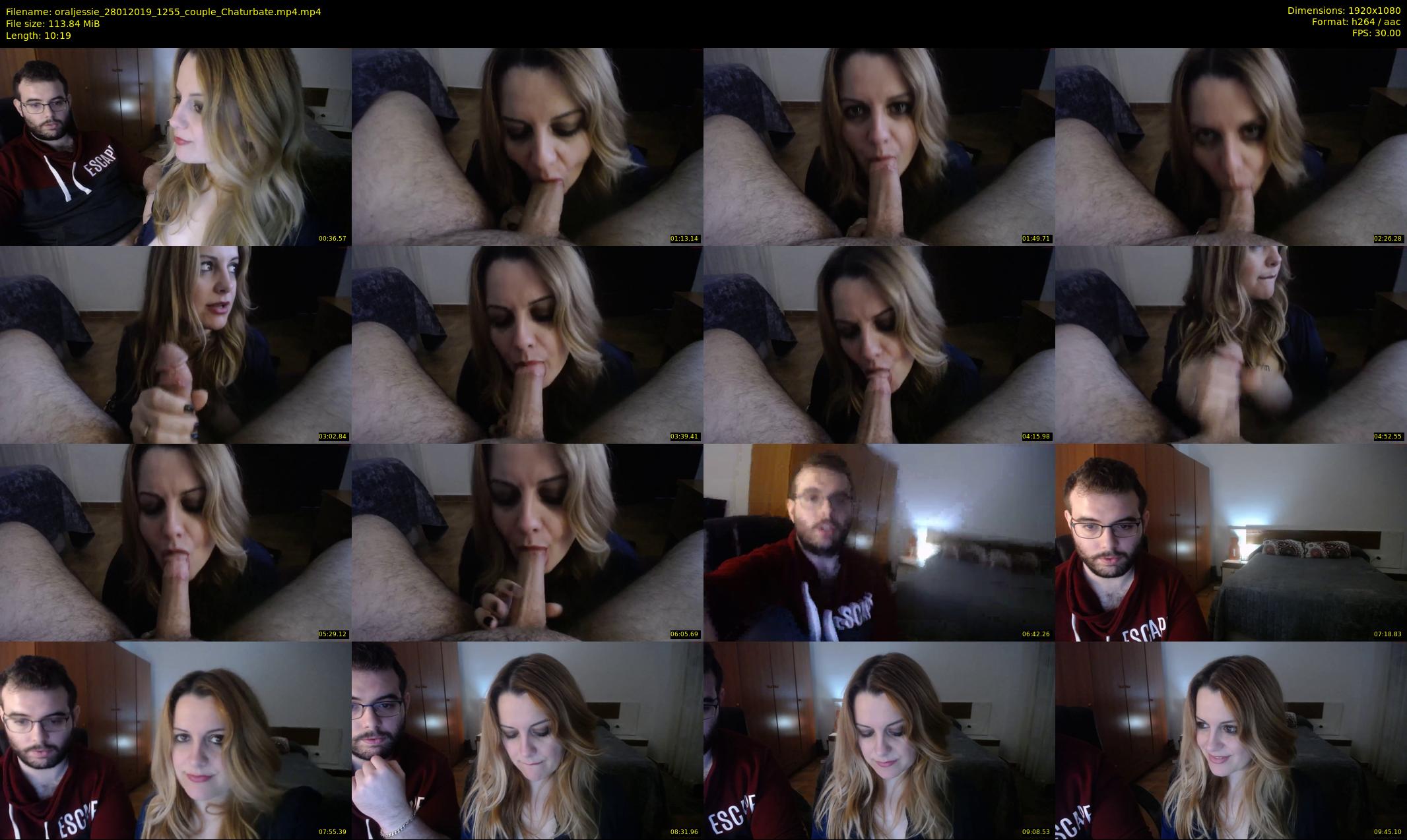 oraljessie — 11 minute Chaturbate couple cam show recording, 1080p, Jan 28, 2019