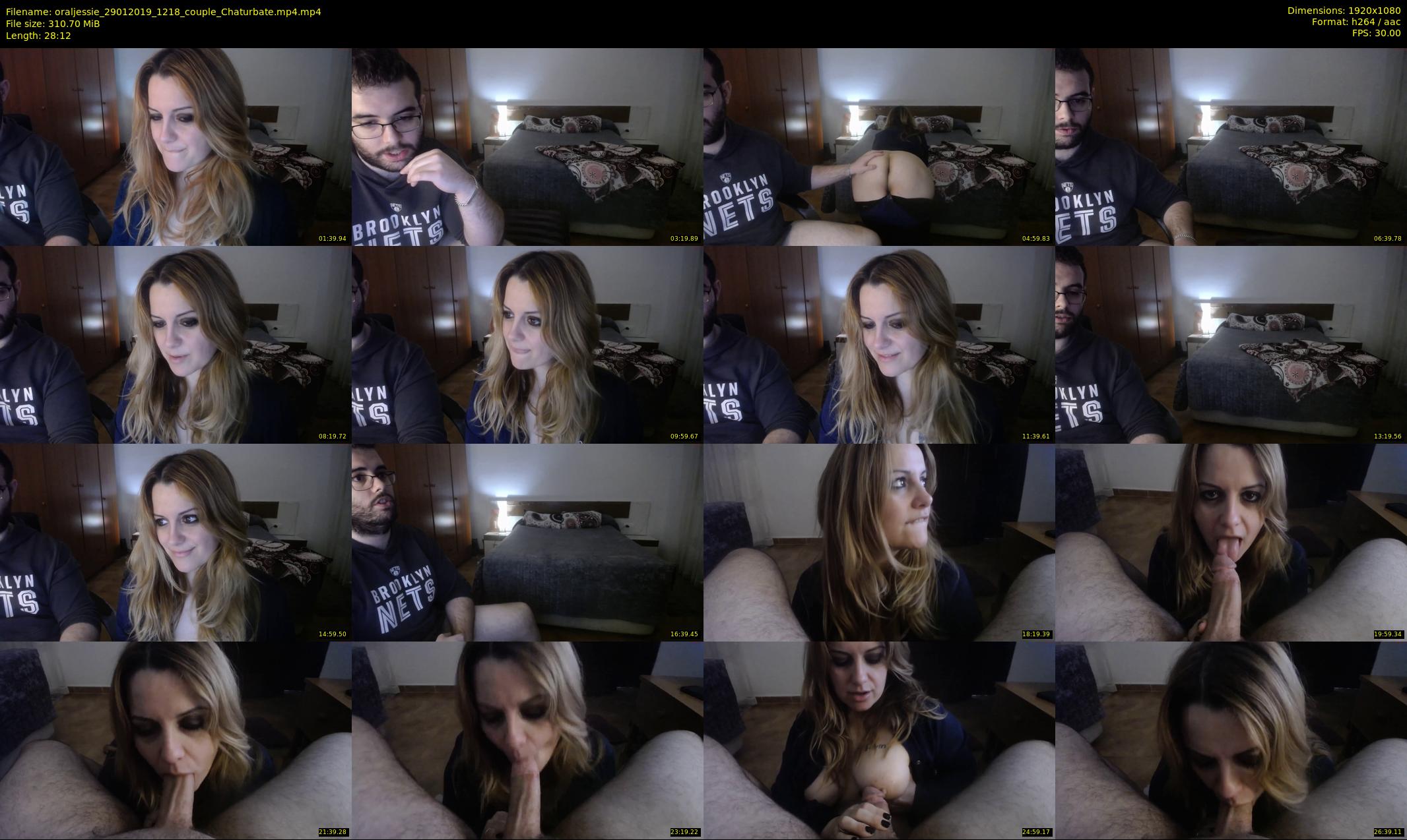 oraljessie — 29 minute Chaturbate couple cam show recording, 1080p, Jan 29, 2019