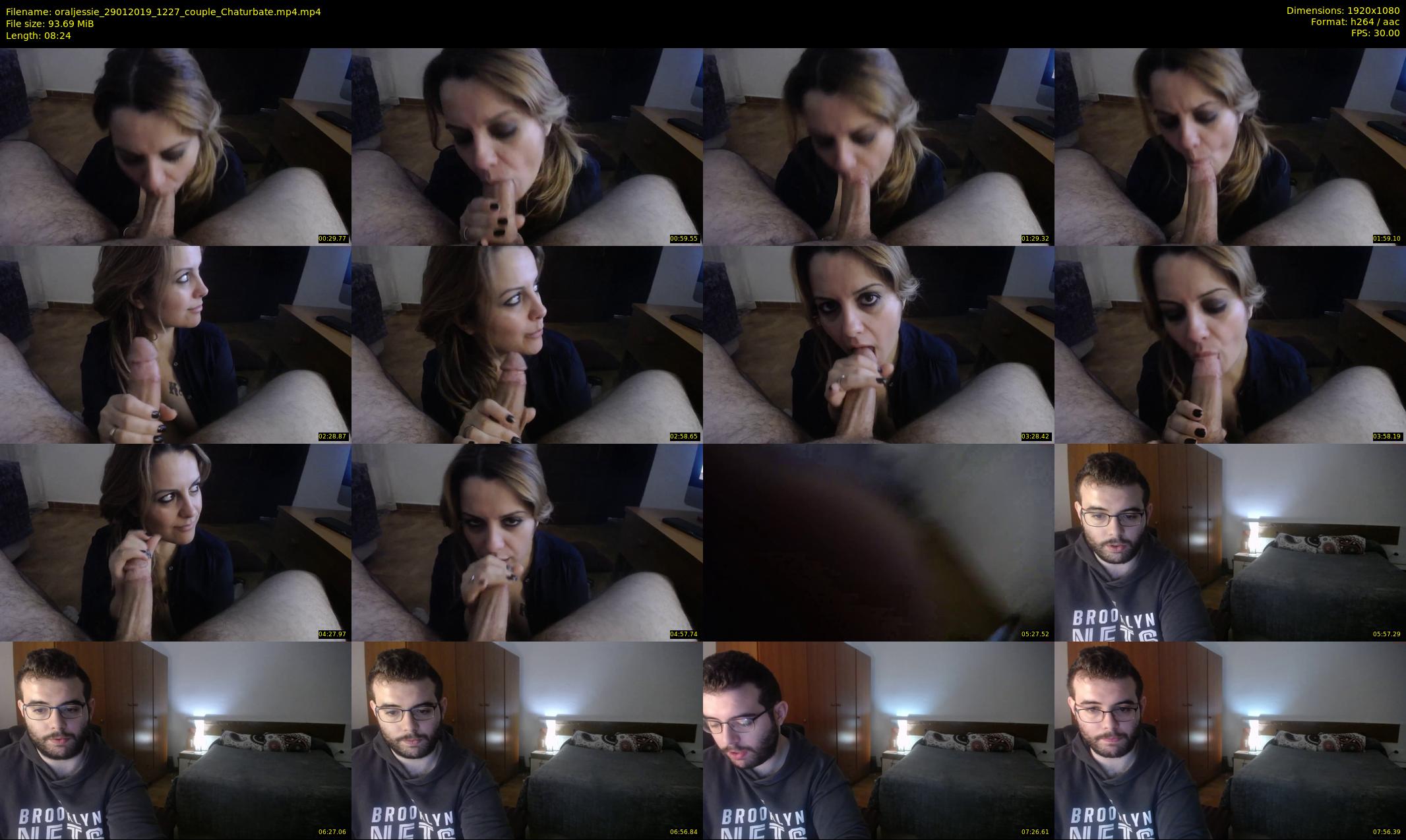 oraljessie — 9 minute Chaturbate couple cam show recording, 1080p, Jan 29, 2019