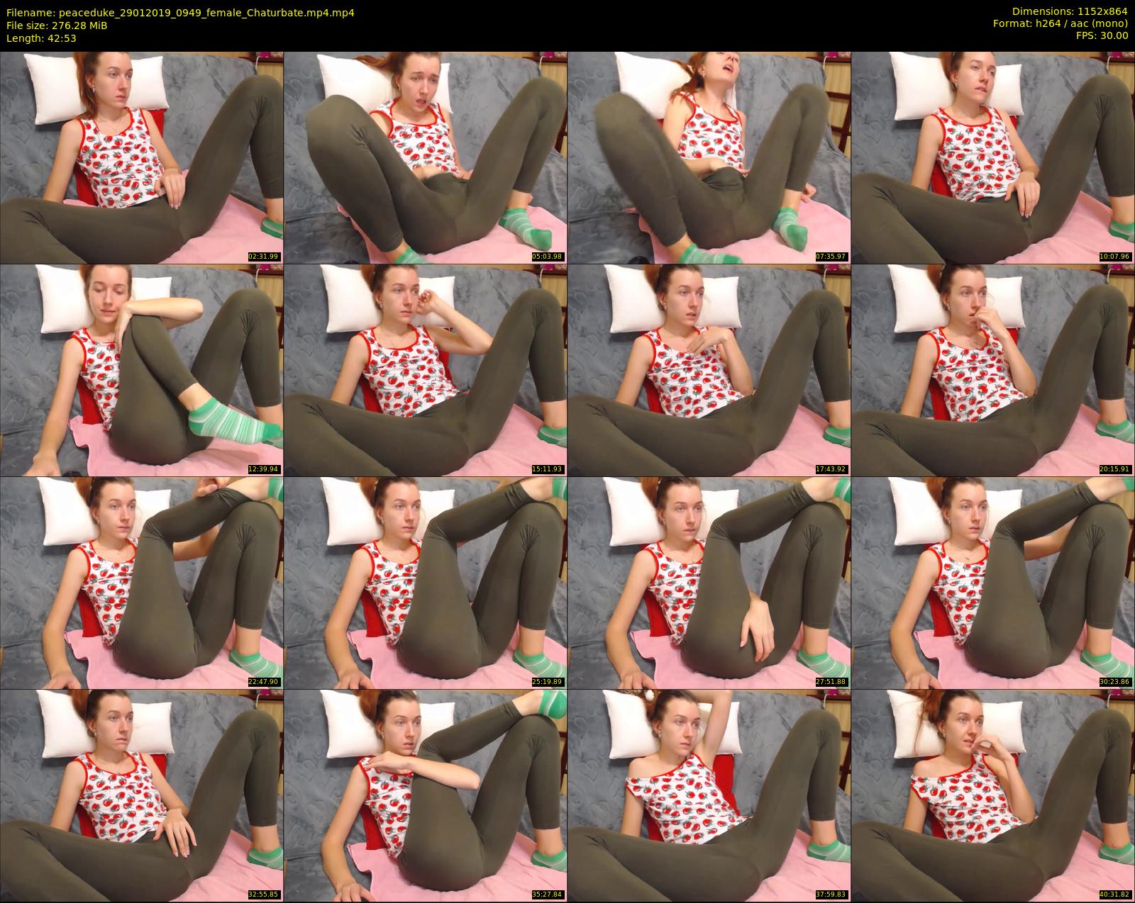 peaceduke — 43 minute Chaturbate female cam show recording, 720p, Jan 29, 2019
