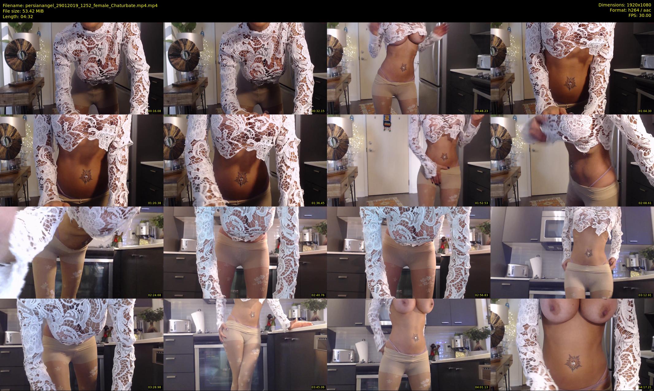 persianangel — 5 minute Chaturbate female cam show recording, 1080p, Jan 29, 2019