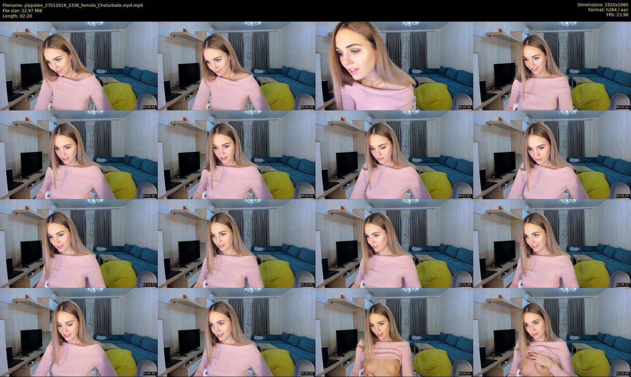 pippalee — 3 minute Chaturbate female cam show recording, 1080p, Jan 27, 2019