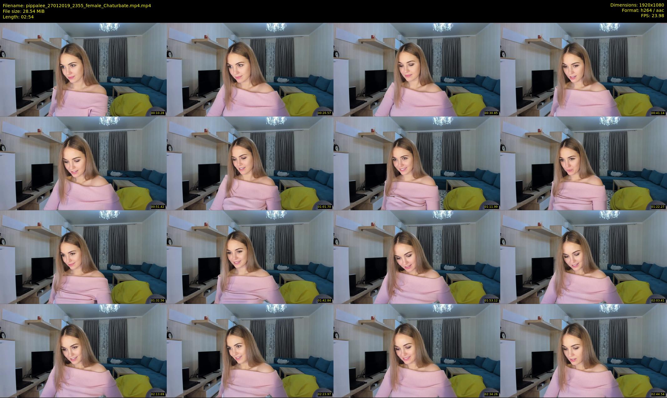 pippalee — 3 minute Chaturbate female cam show recording, 1080p, Jan 27, 2019