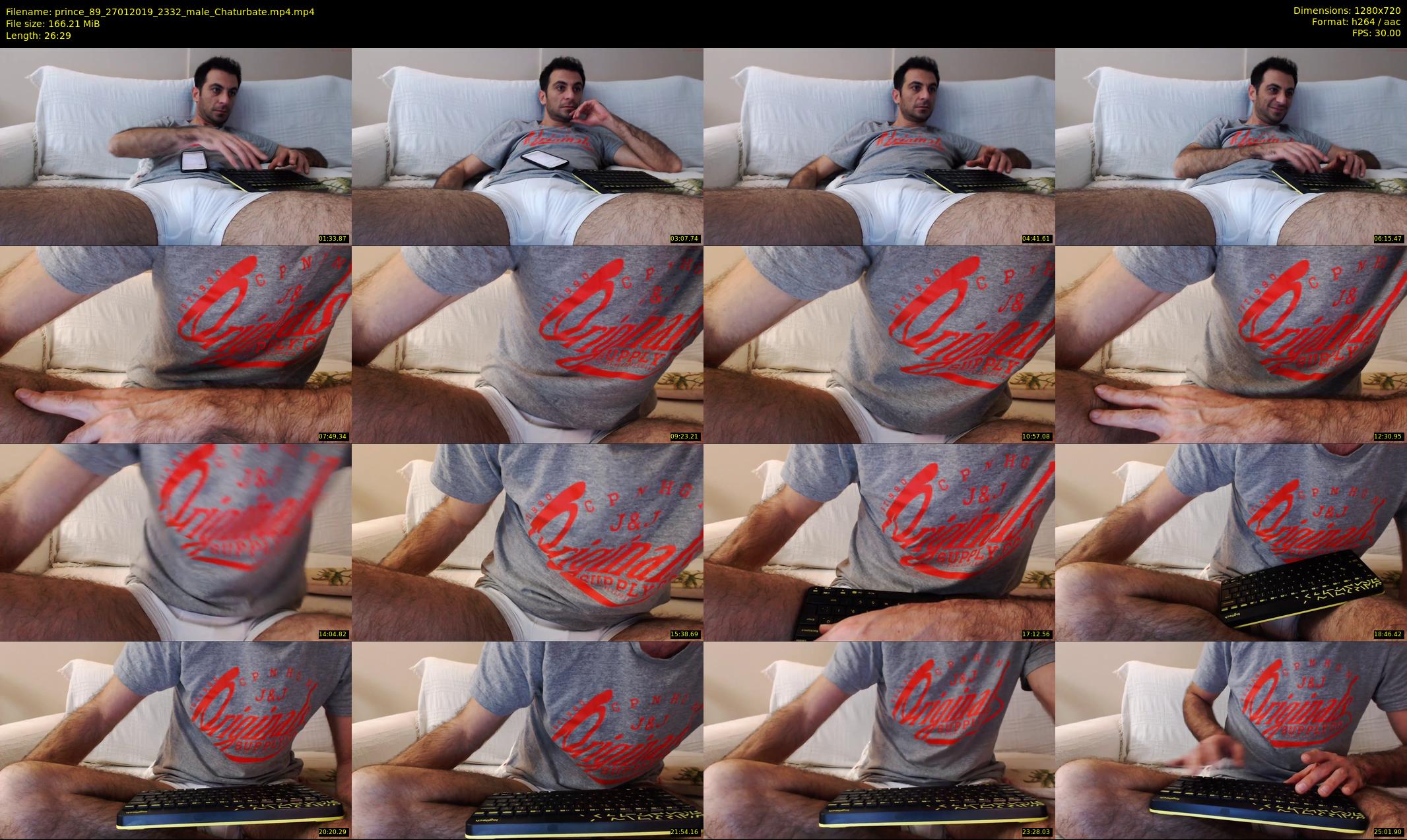prince_89 — 27 minute Chaturbate male cam show recording, 720p, Jan 27, 2019