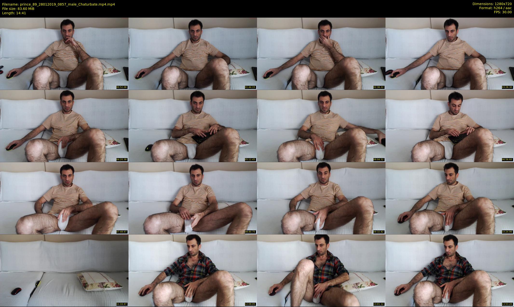 prince_89 — 15 minute Chaturbate male cam show recording, 720p, Jan 28, 2019
