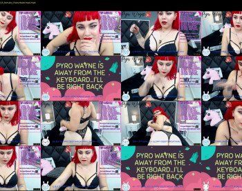 pyrowayne — 42 minute Chaturbate female cam show recording, 720p, Jan 27, 2019