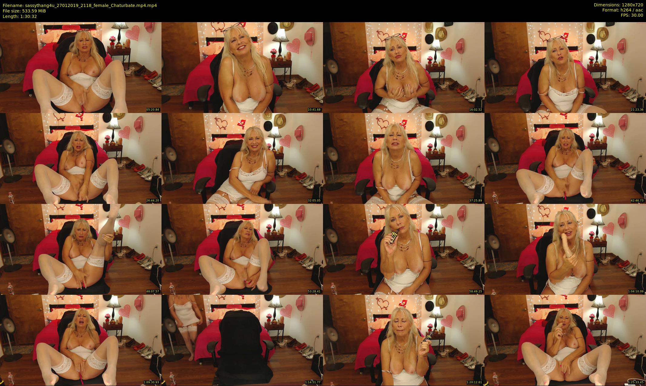 sassythang4u — 91 minute Chaturbate female cam show recording, 720p, Jan 27, 2019