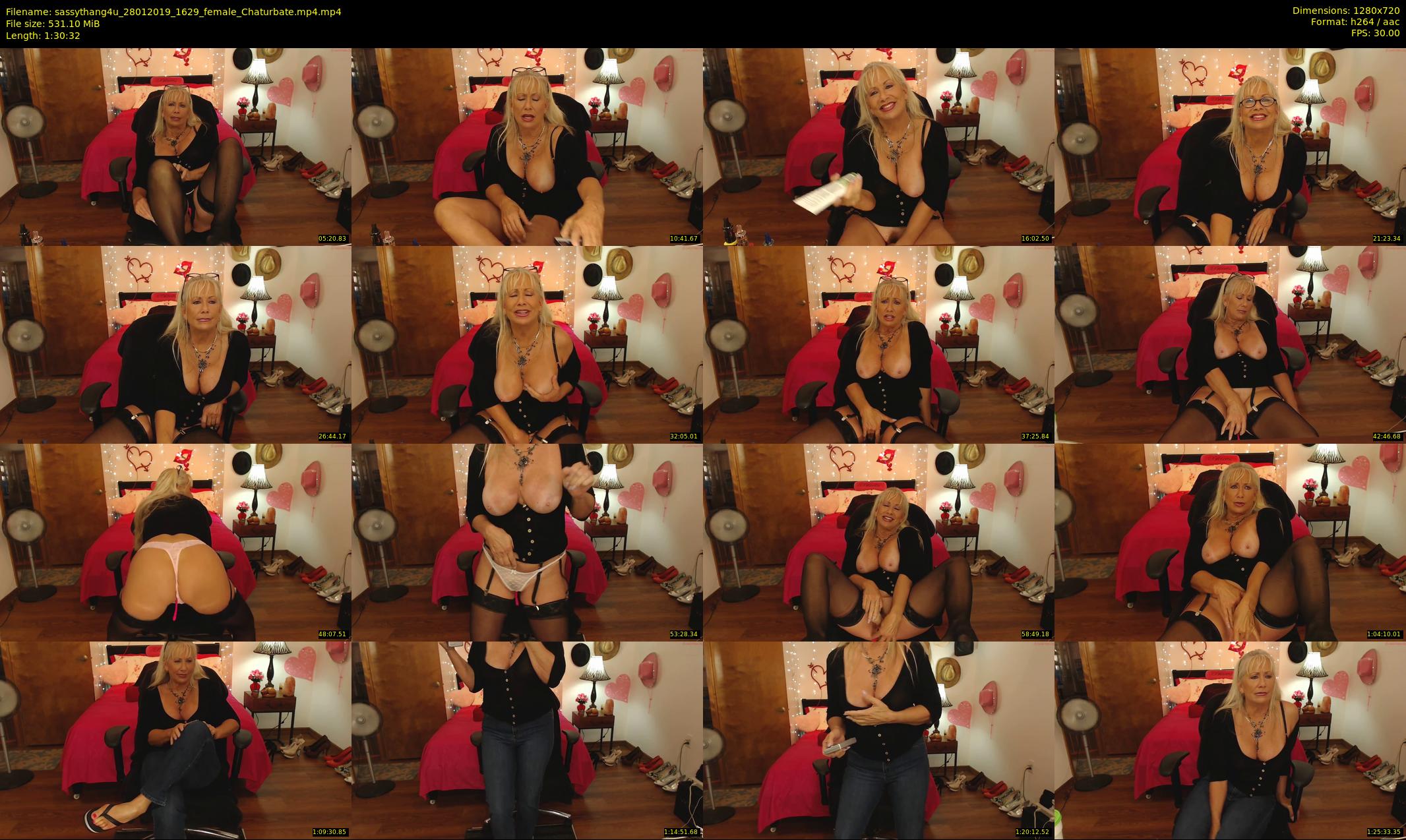 sassythang4u — 91 minute Chaturbate female cam show recording, 720p, Jan 28, 2019