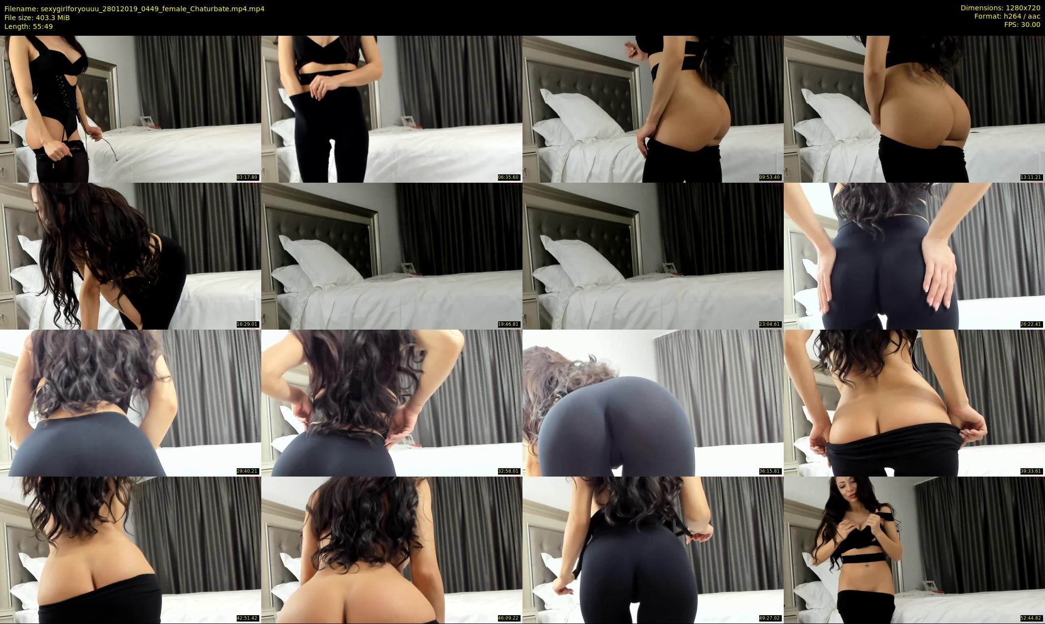 sexygirlforyouuu — 56 minute Chaturbate female cam show recording, 720p, Jan 28, 2019