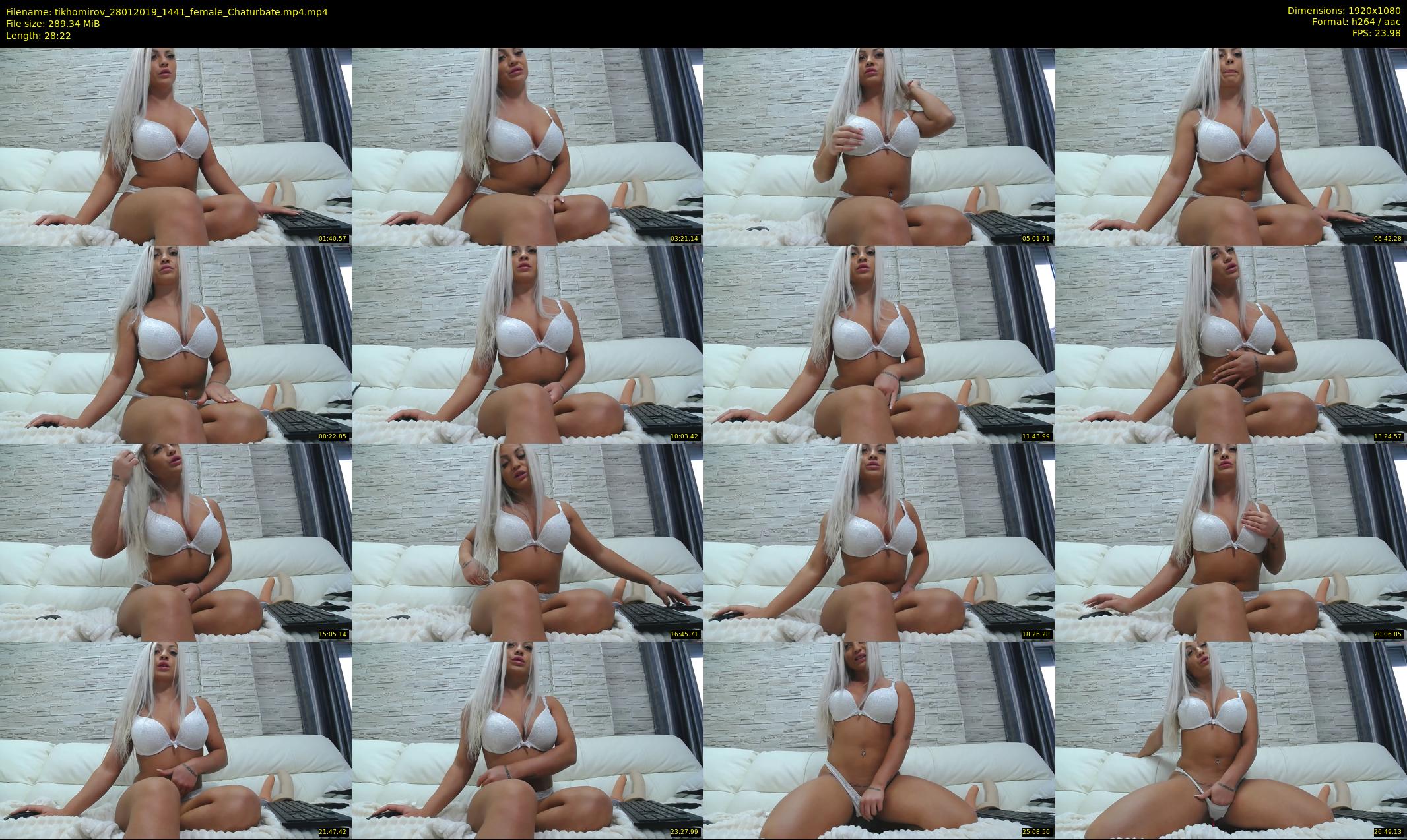 tikhomirov — 29 minute Chaturbate female cam show recording, 1080p, Jan 28, 2019