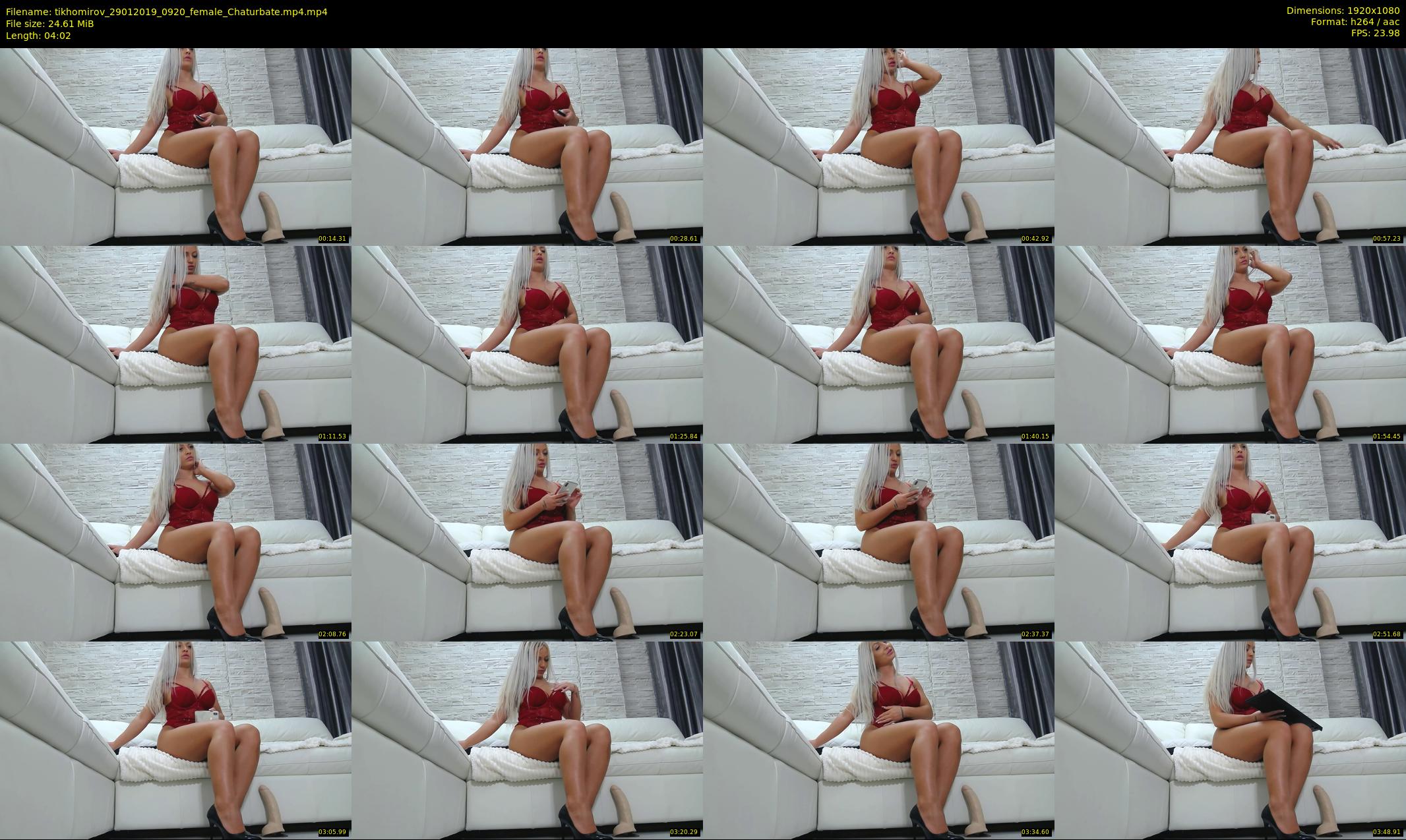 tikhomirov — 5 minute Chaturbate female cam show recording, 1080p, Jan 29, 2019