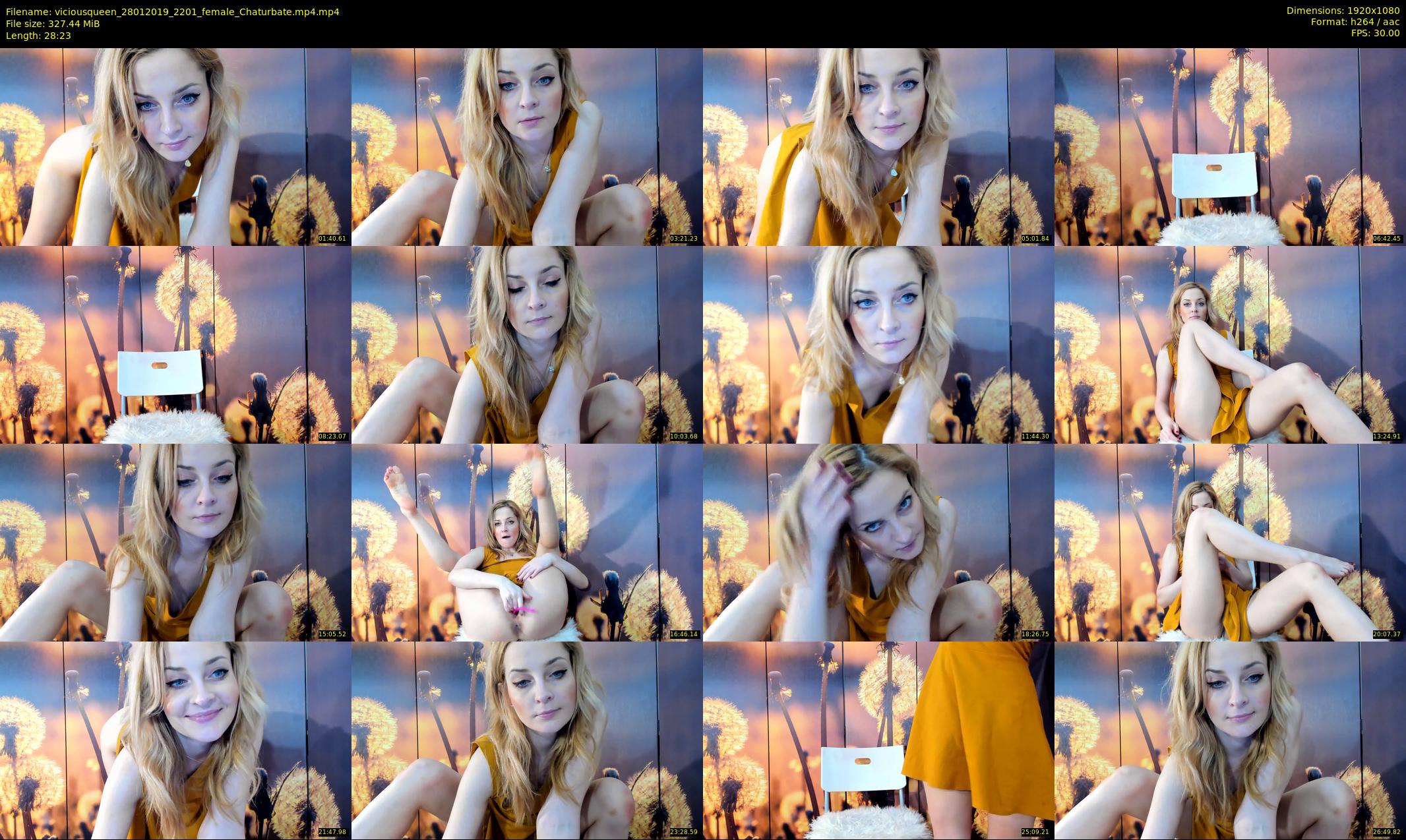 viciousqueen — 29 minute Chaturbate female cam show recording, 1080p, Jan 28, 2019