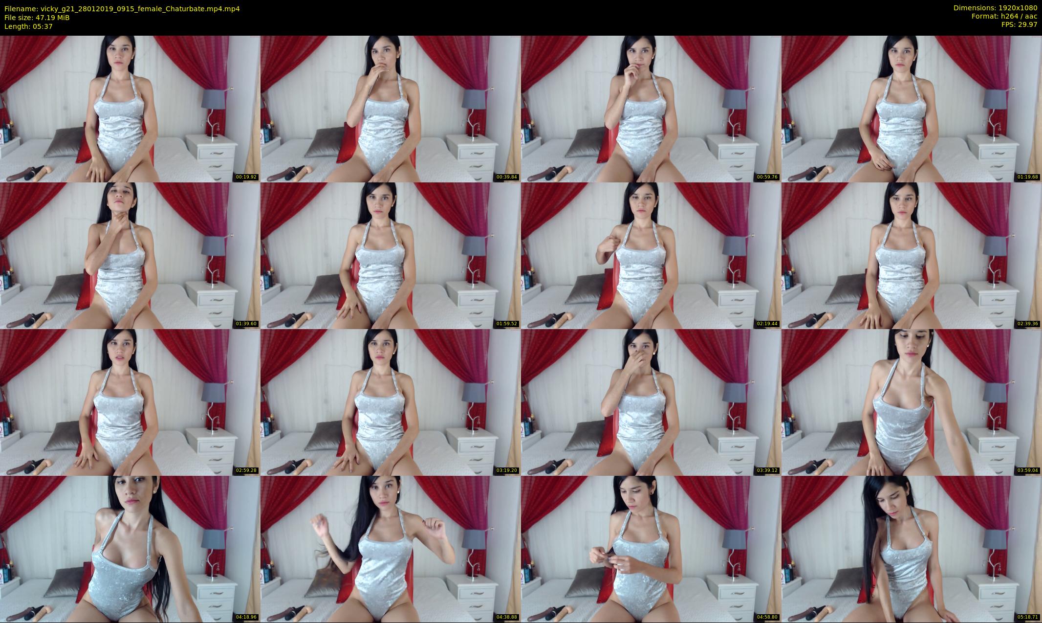 vicky_g21 — 6 minute Chaturbate female cam show recording, 1080p, Jan 28, 2019