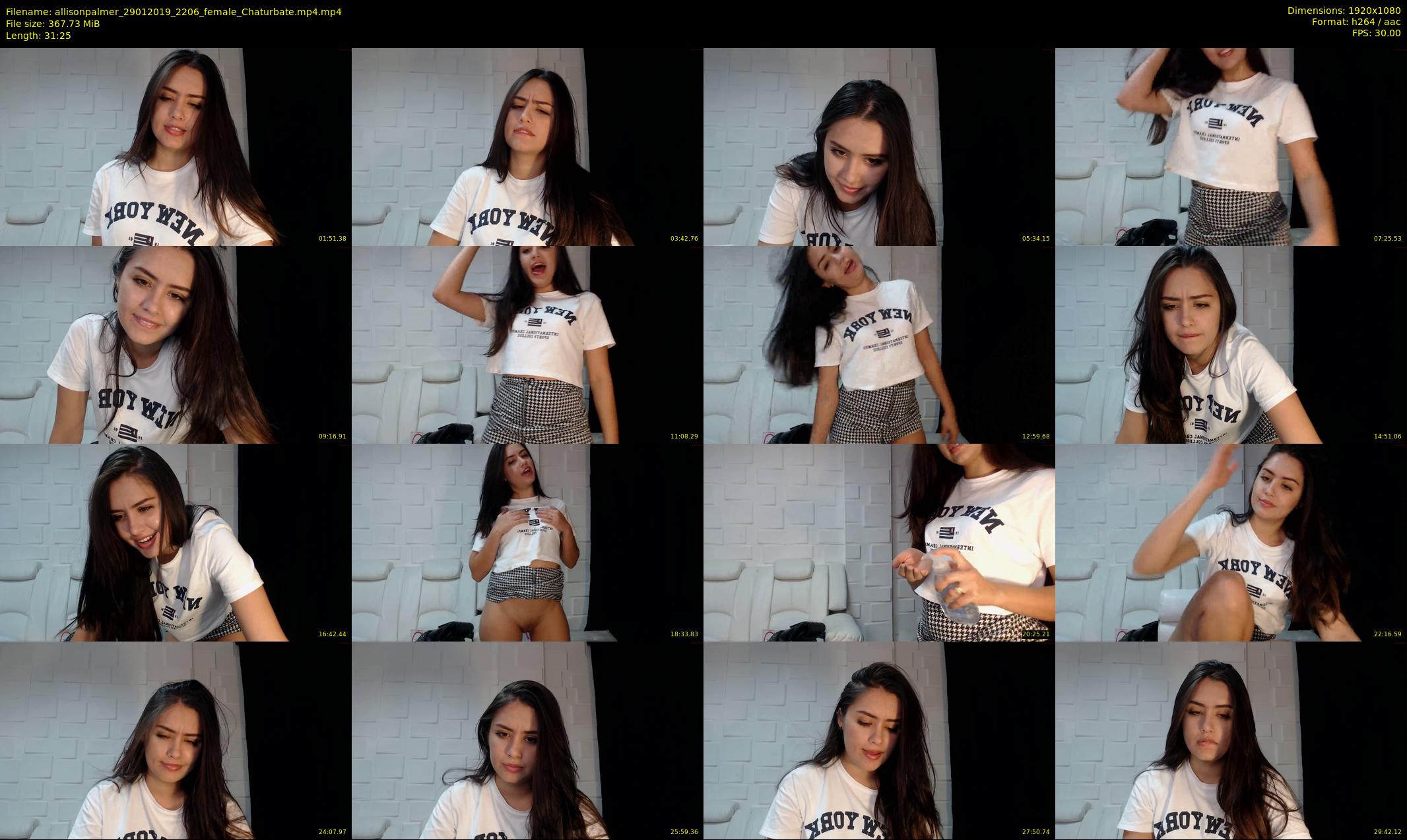 allisonpalmer — 32 minute Chaturbate female cam show recording, 1080p, Jan 29, 2019