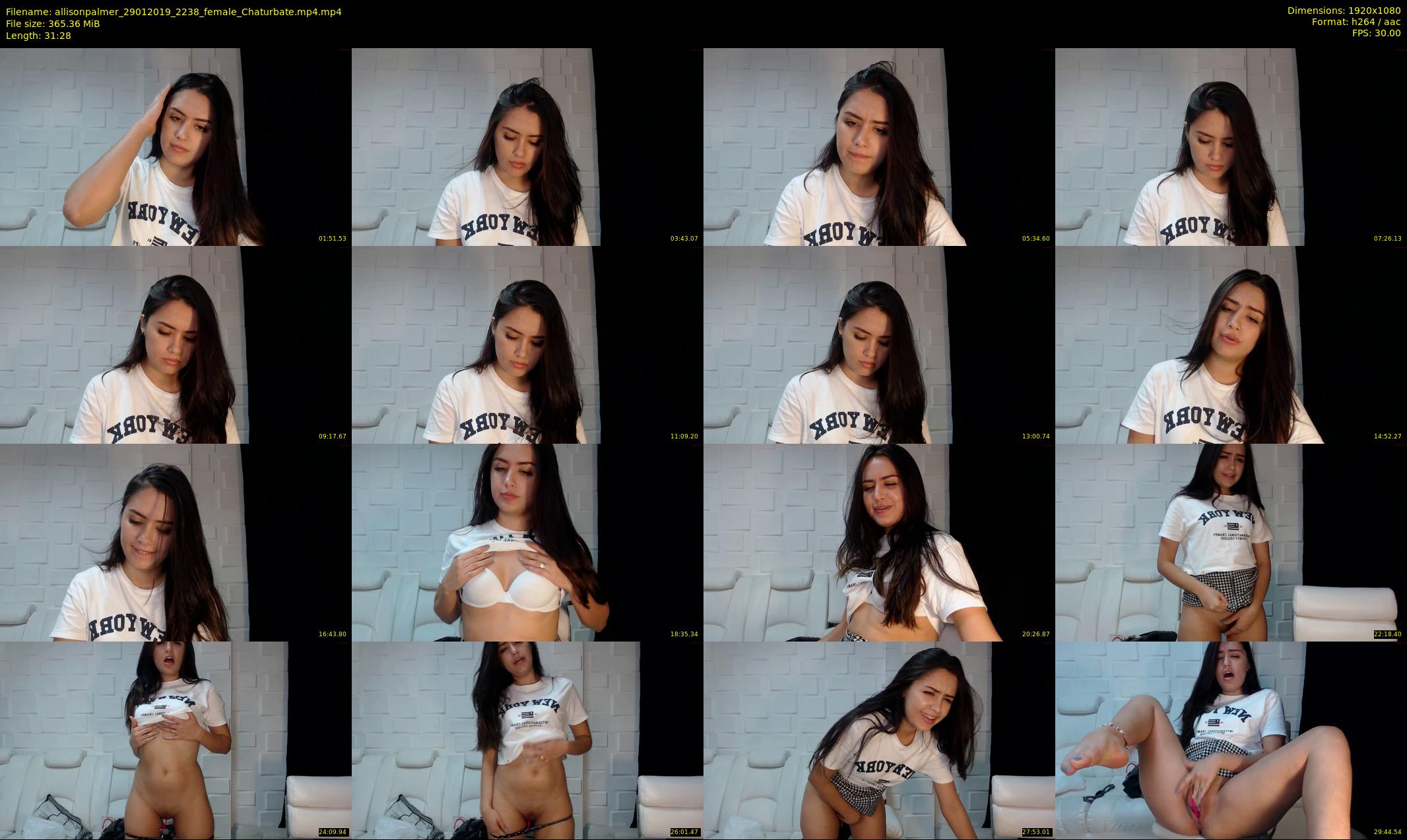 allisonpalmer — 32 minute Chaturbate female cam show recording, 1080p, Jan 29, 2019