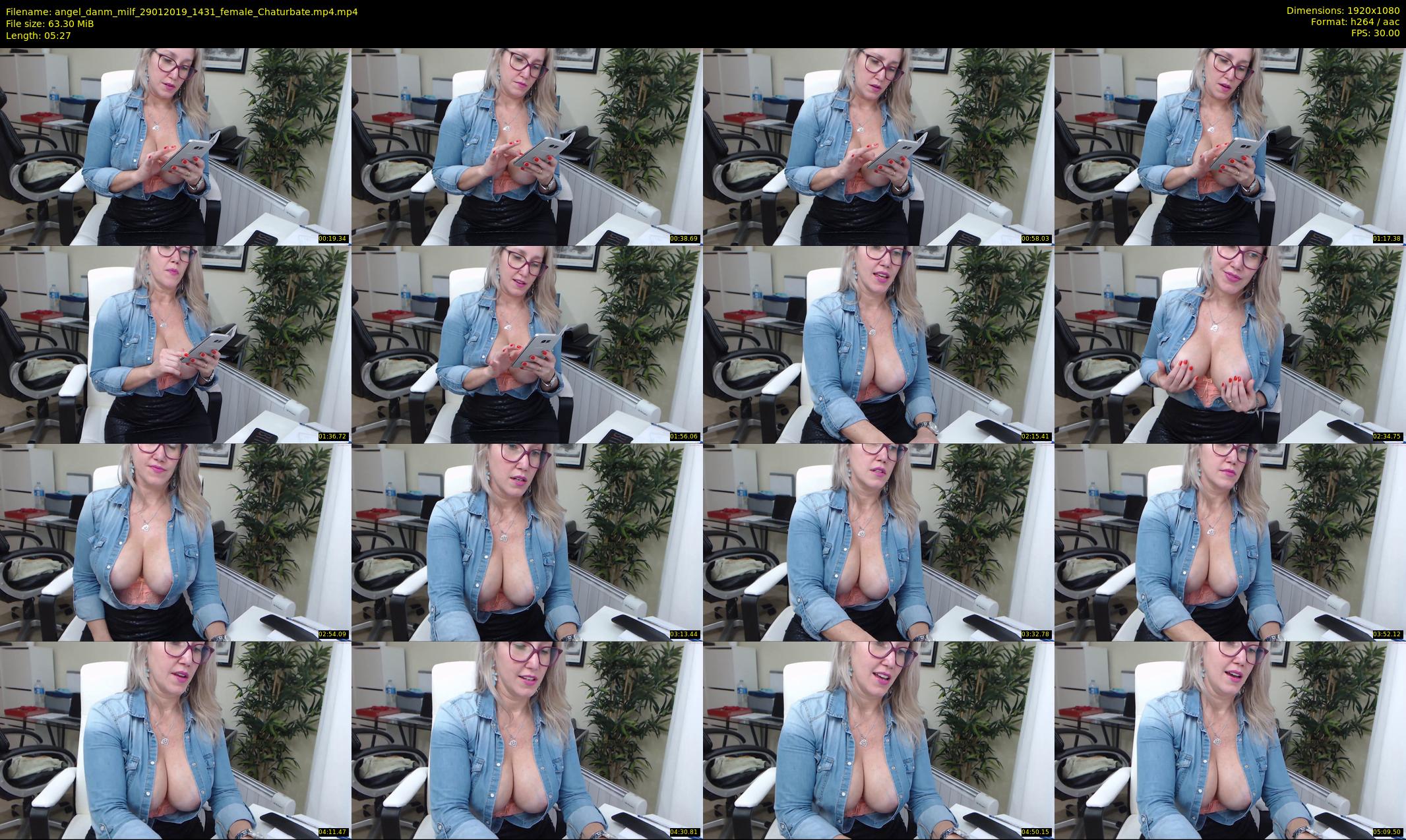 angel_danm_milf — 6 minute Chaturbate female cam show recording, 1080p, Jan 29, 2019
