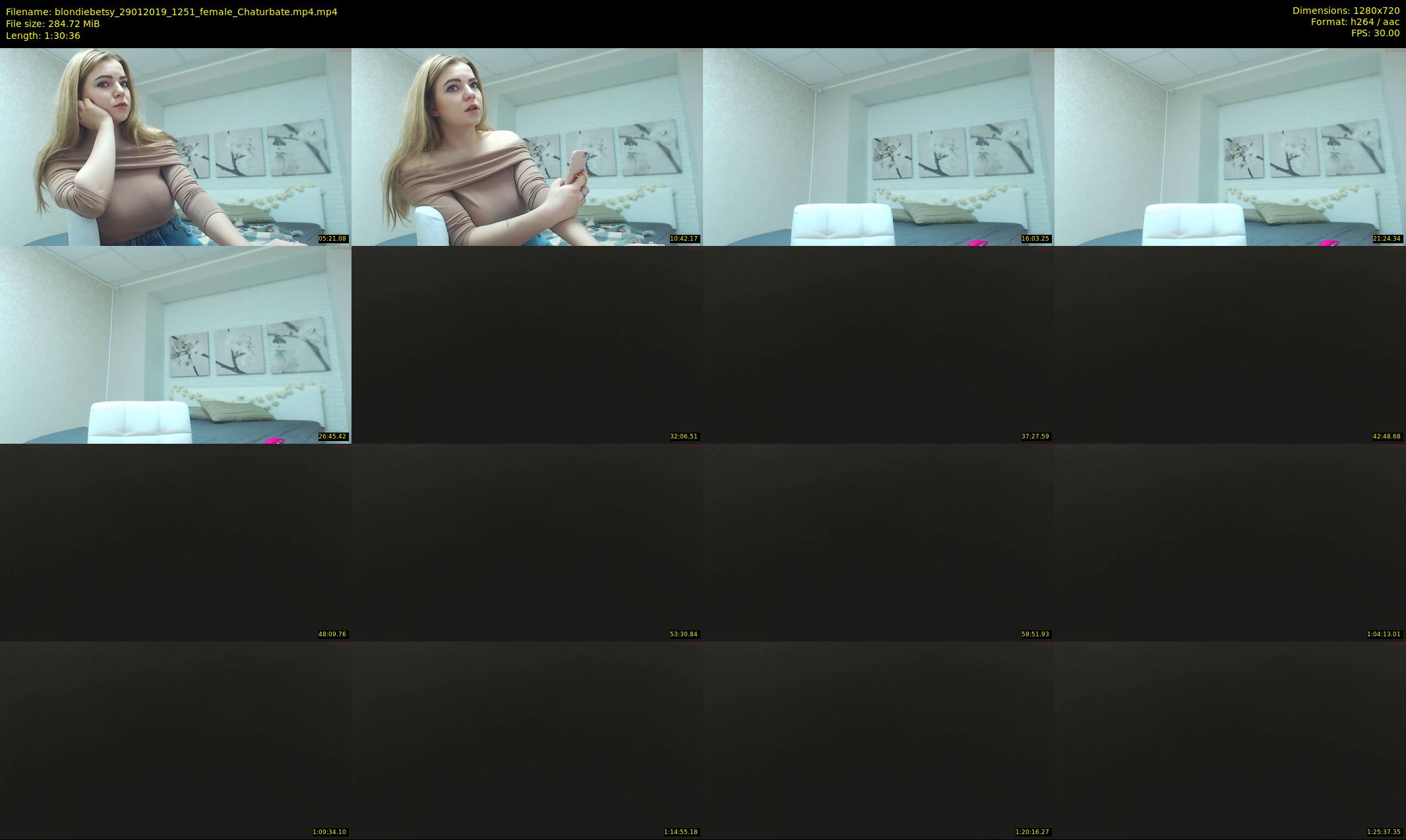 blondiebetsy — 91 minute Chaturbate female cam show recording, 720p, Jan 29, 2019