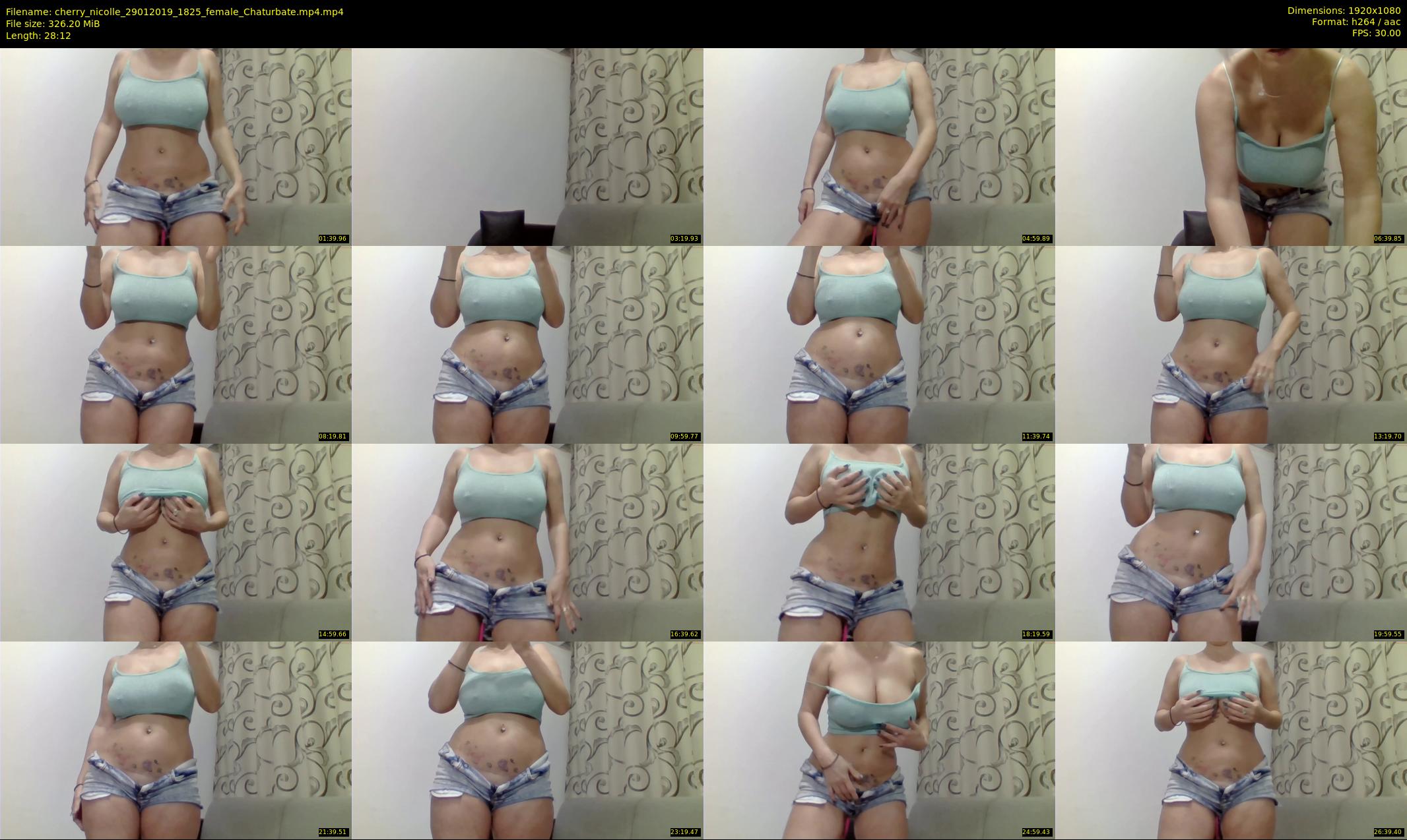 cherry_nicolle — 29 minute Chaturbate female cam show recording, 1080p, Jan 29, 2019