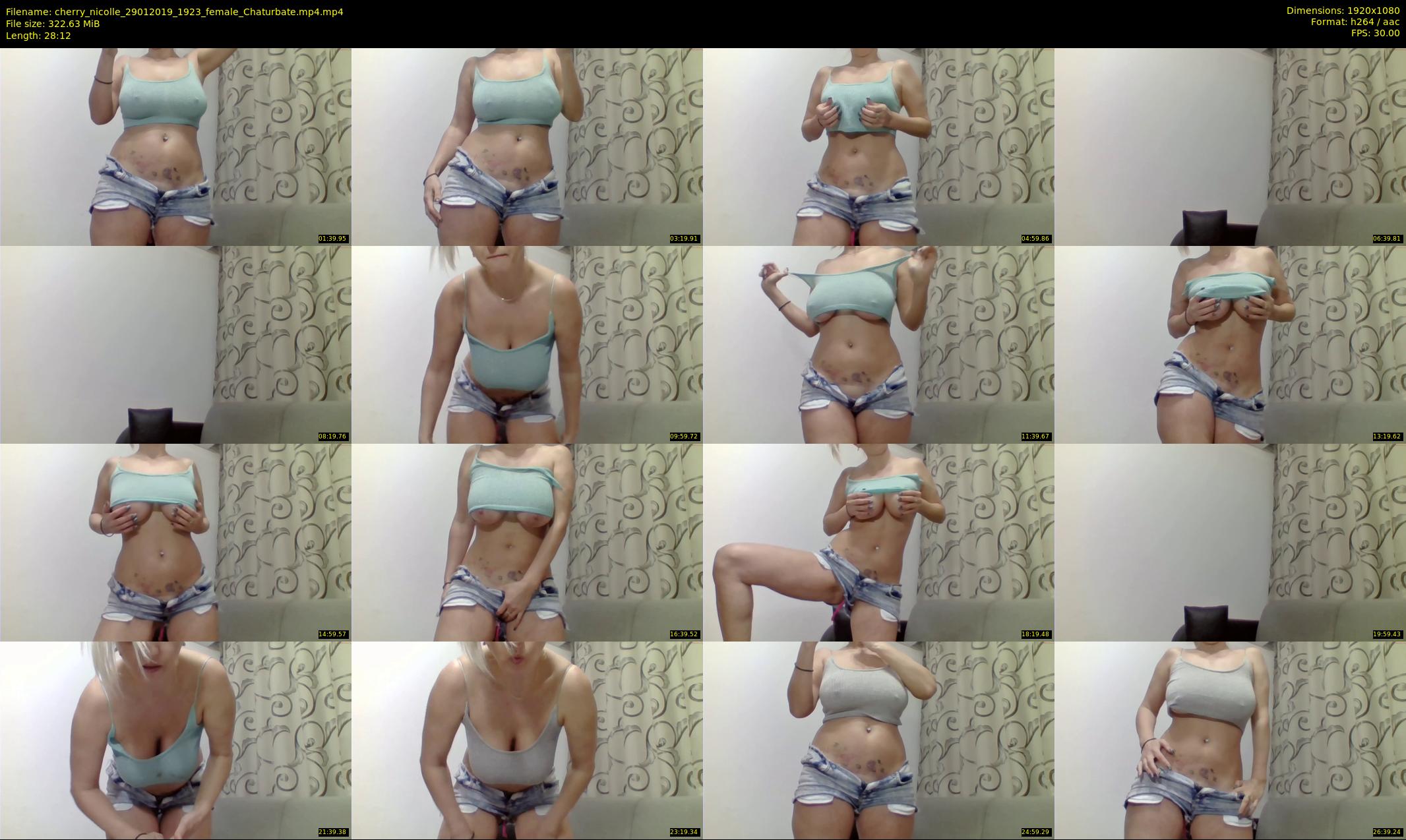 cherry_nicolle — 29 minute Chaturbate female cam show recording, 1080p, Jan 29, 2019