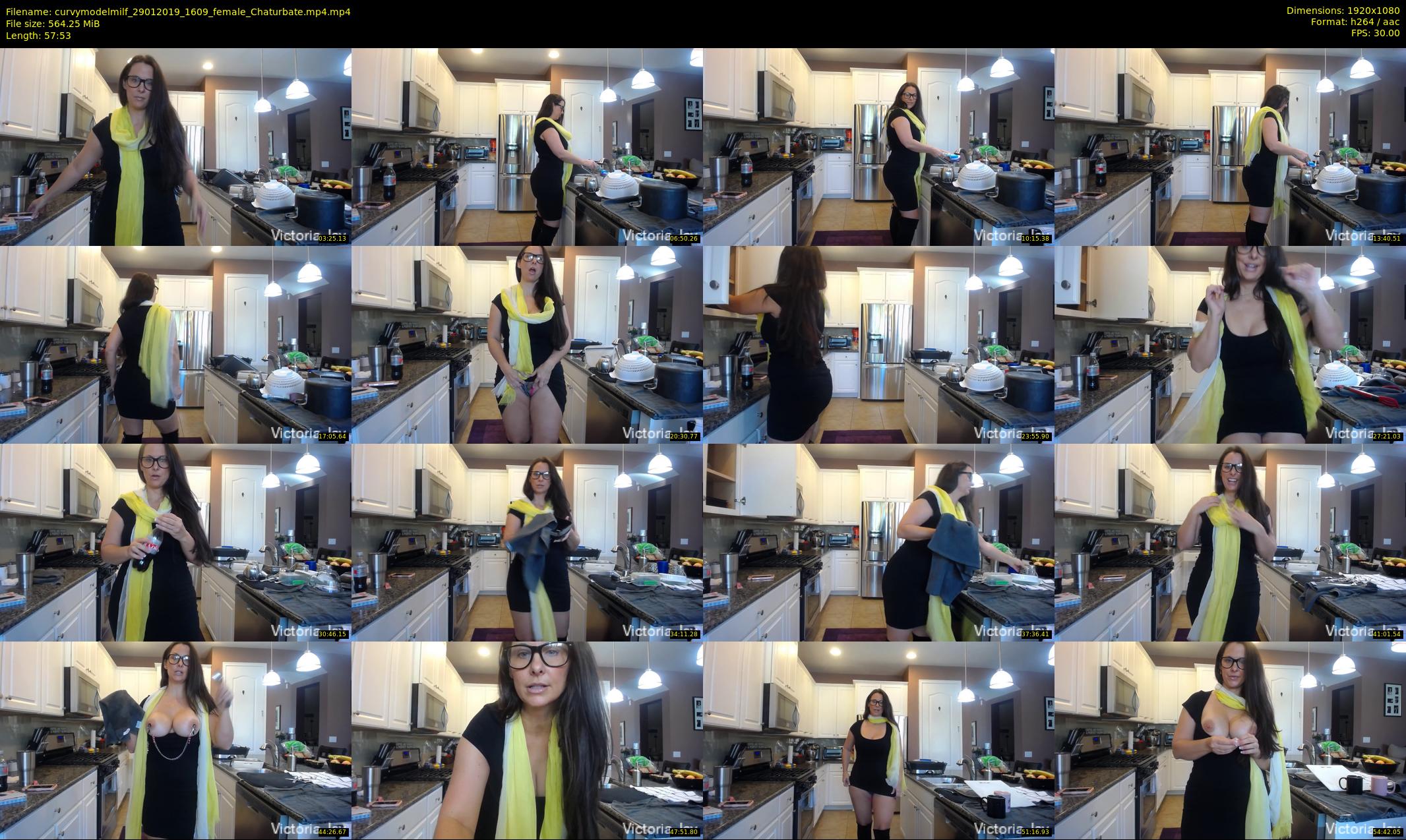 curvymodelmilf — 58 minute Chaturbate female cam show recording, 1080p, Jan 29, 2019