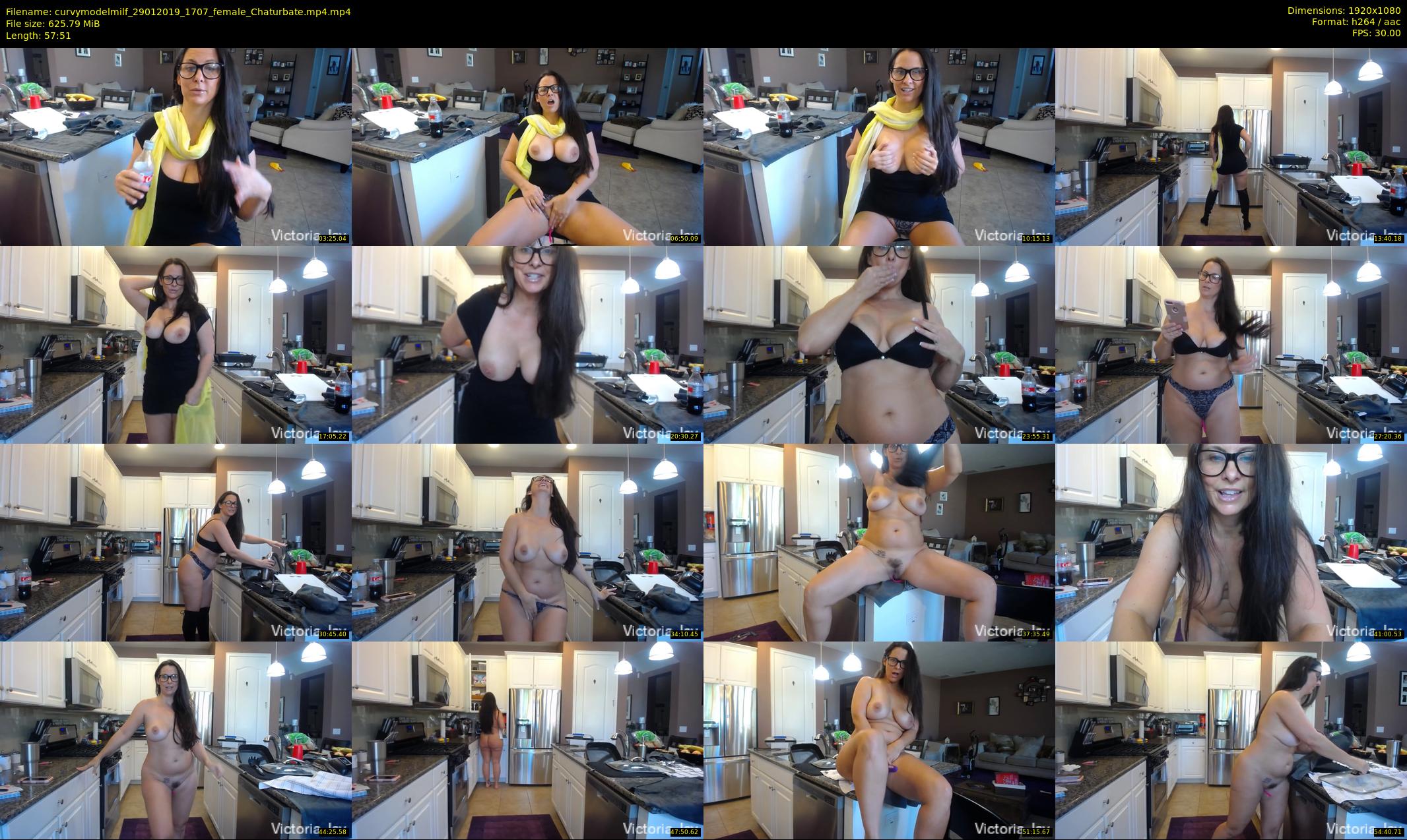 curvymodelmilf — 58 minute Chaturbate female cam show recording, 1080p, Jan 29, 2019