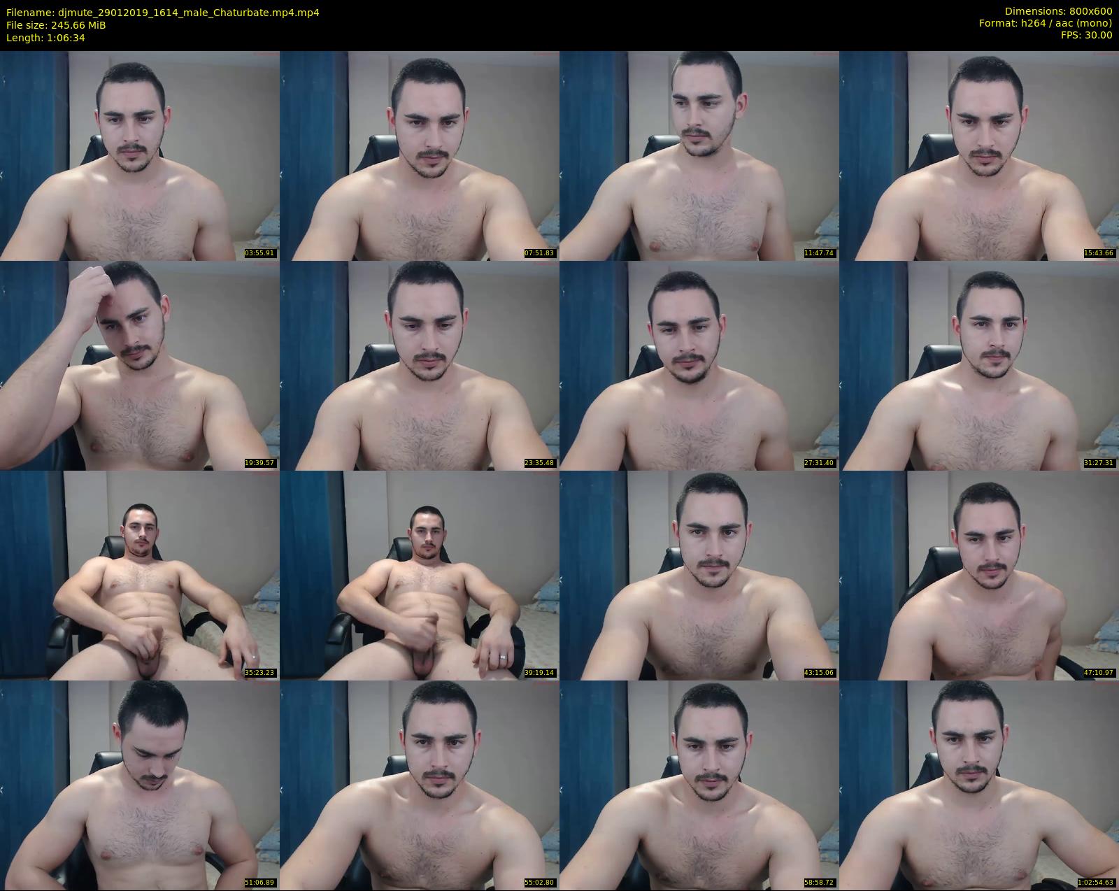 djmute — 67 minute Chaturbate male cam show recording, 480p, Jan 29, 2019