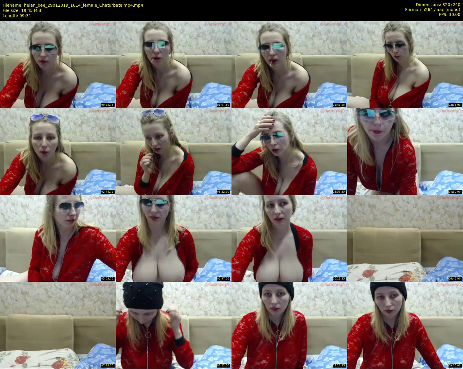 helen_bee — 10 minute Chaturbate female cam show recording, SD, Jan 29, 2019