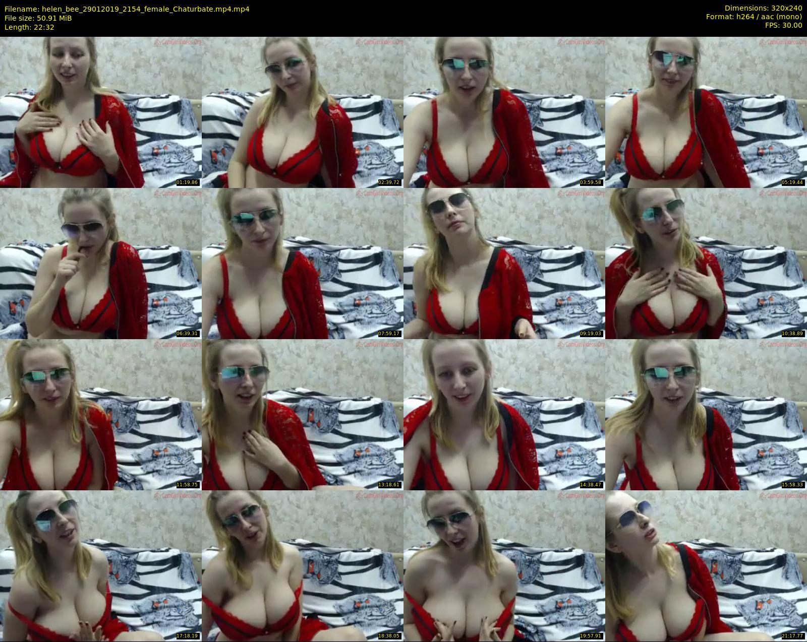 helen_bee — 23 minute Chaturbate female cam show recording, SD, Jan 29, 2019