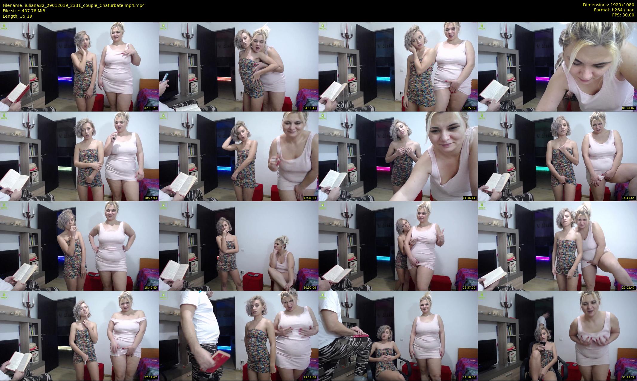 iuliana32 — 36 minute Chaturbate couple cam show recording, 1080p, Jan 29, 2019