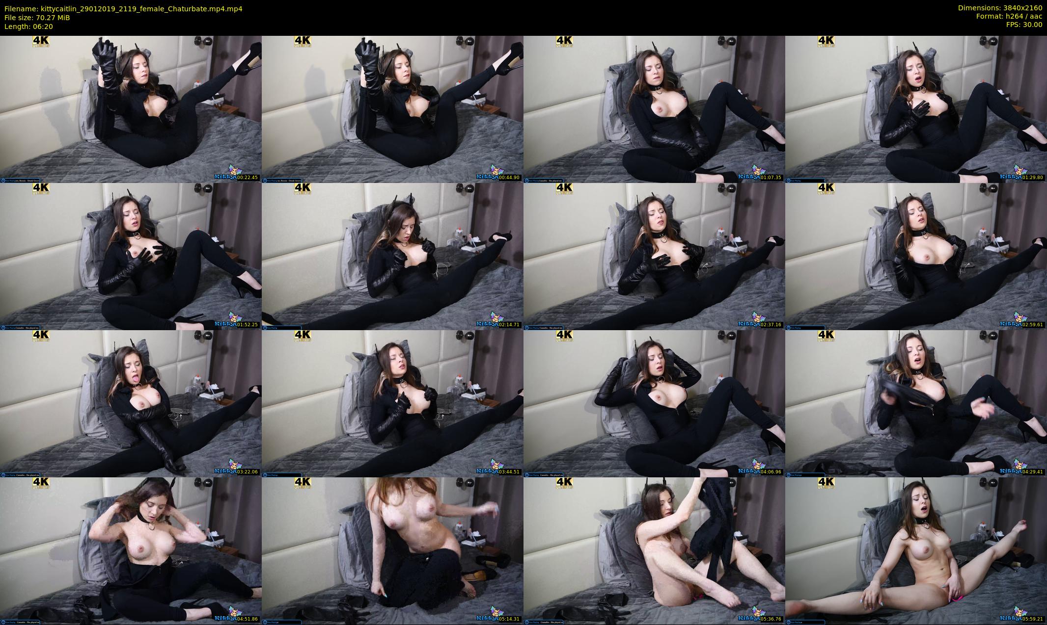 kittycaitlin — 7 minute Chaturbate female cam show recording, 4K, Jan 29, 2019