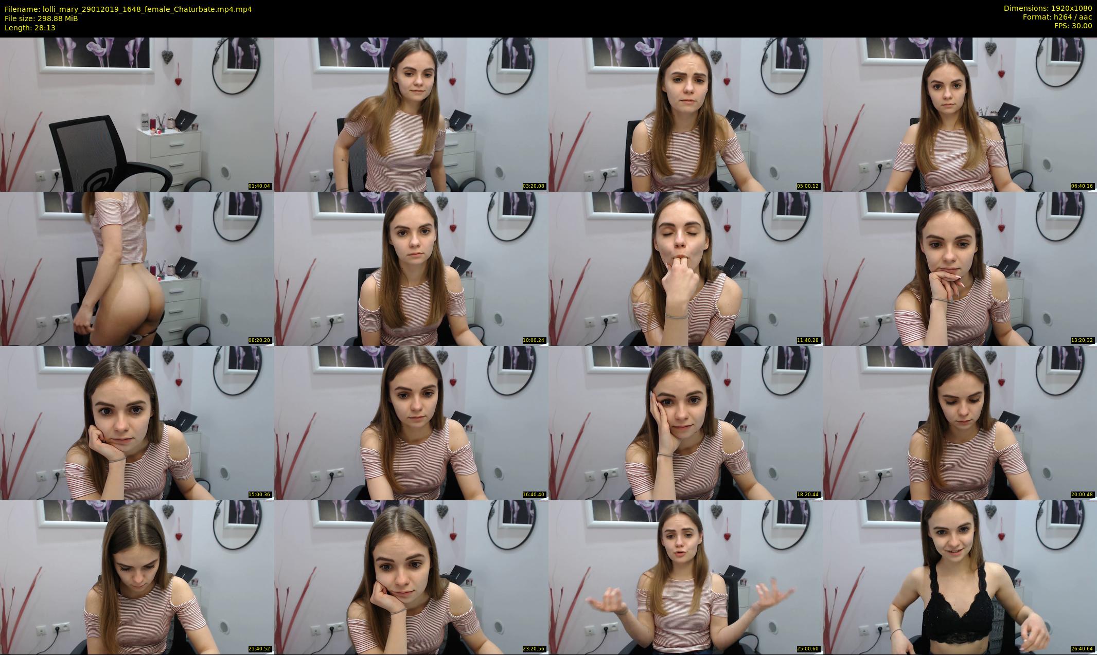 lolli_mary — 29 minute Chaturbate female cam show recording, 1080p, Jan 29, 2019