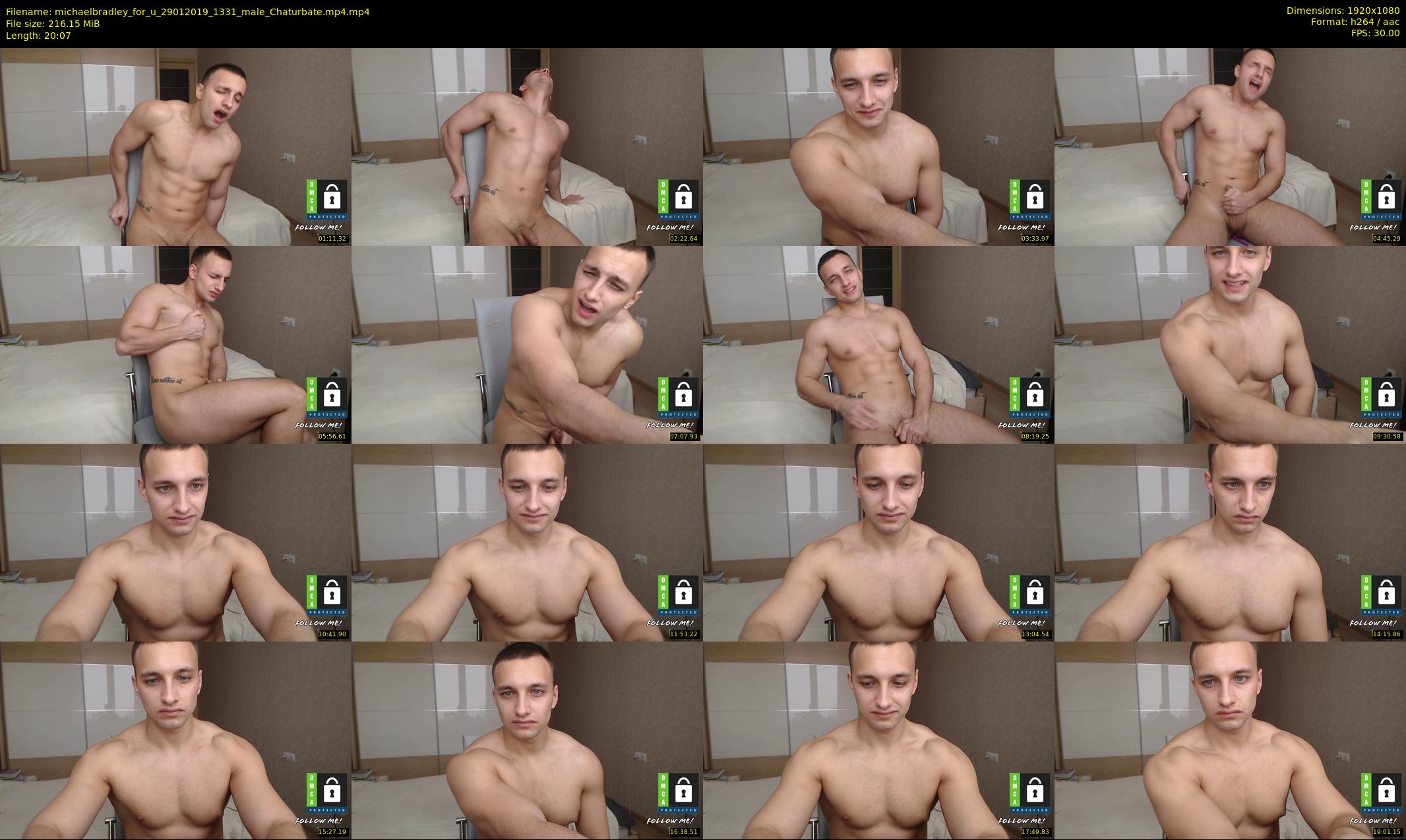 michaelbradley_for_u — 21 minute Chaturbate male cam show recording, 1080p, Jan 29, 2019