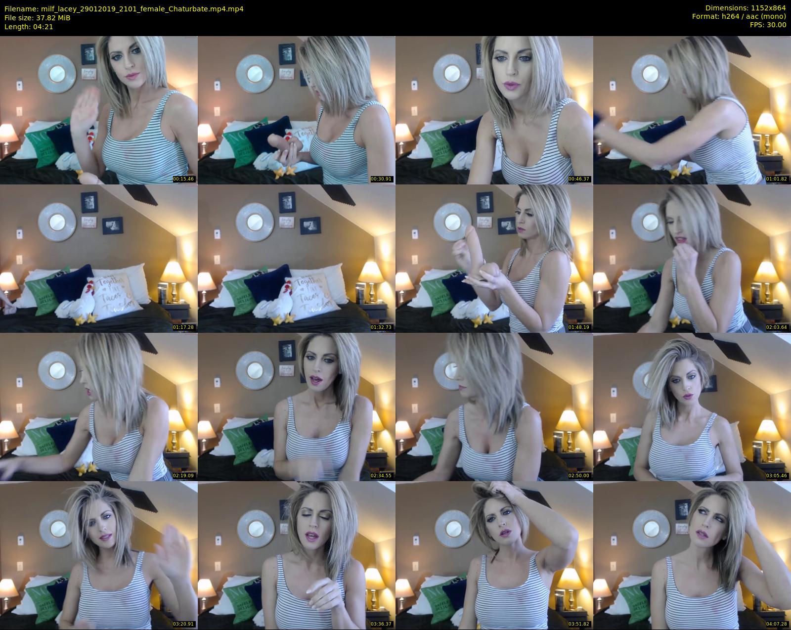 milf_lacey — 5 minute Chaturbate female cam show recording, 720p, Jan 29, 2019