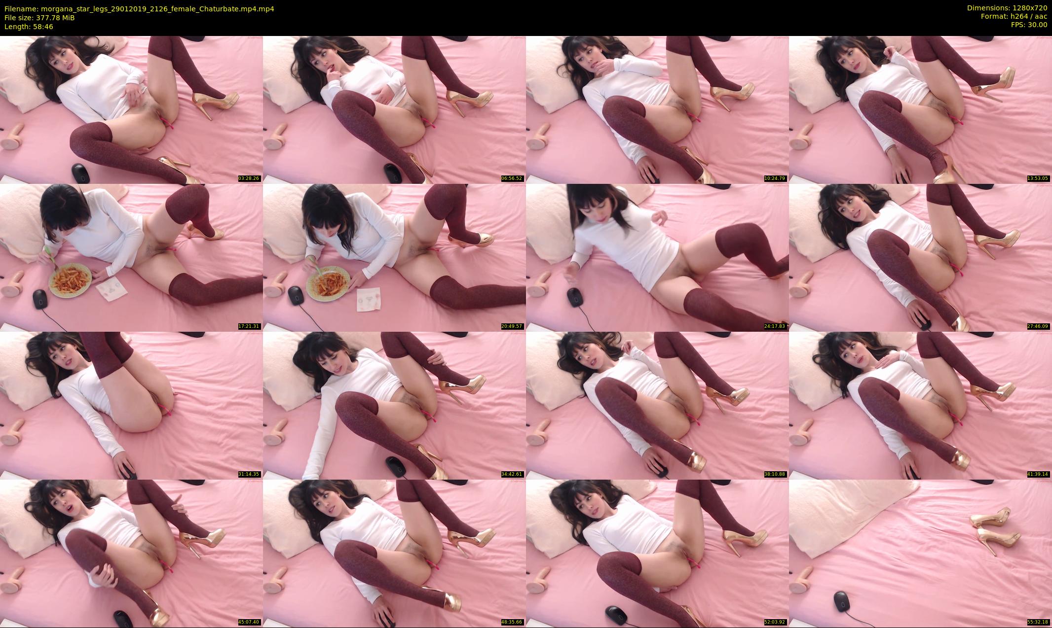 morgana_star_legs — 59 minute Chaturbate female cam show recording, 720p, Jan 29, 2019
