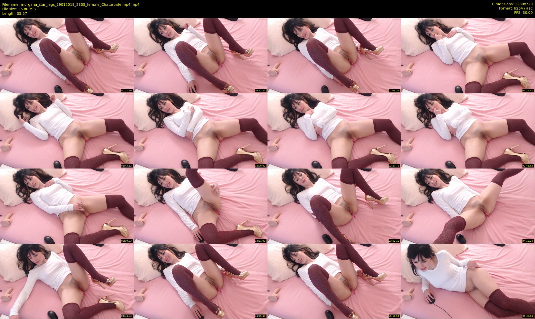 morgana_star_legs — 6 minute Chaturbate female cam show recording, 720p, Jan 29, 2019