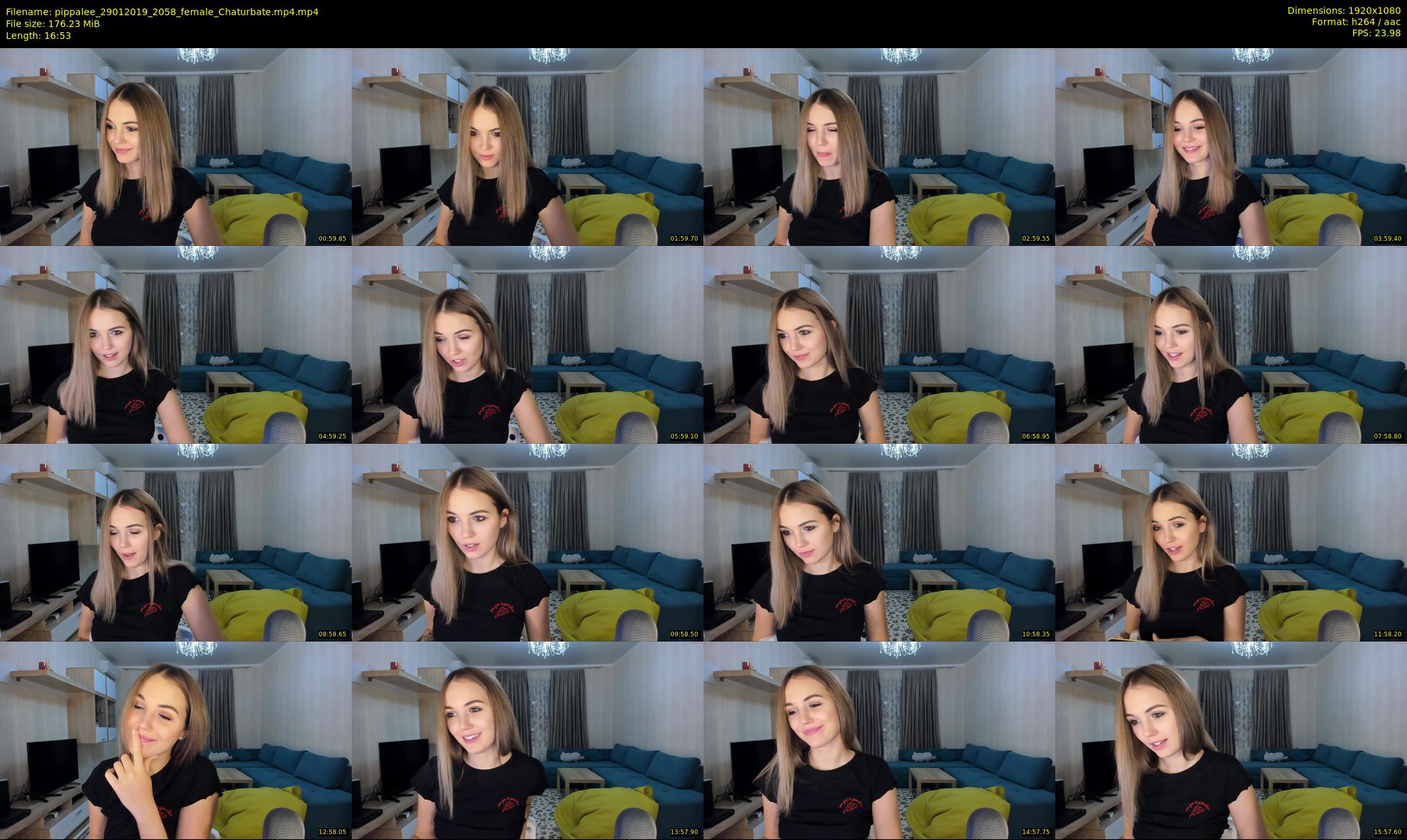 pippalee — 17 minute Chaturbate female cam show recording, 1080p, Jan 29, 2019