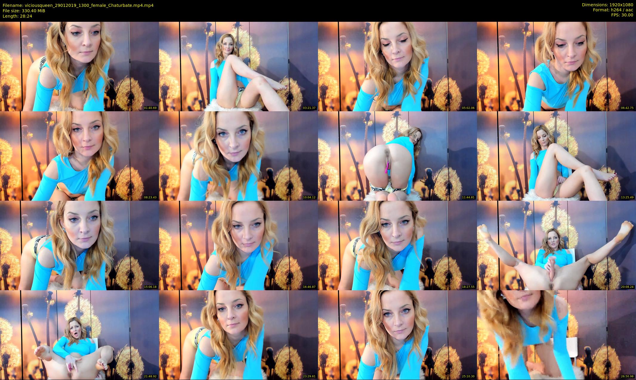 viciousqueen — 29 minute Chaturbate female cam show recording, 1080p, Jan 29, 2019